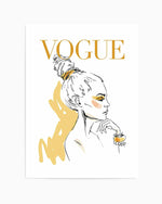 Vogue II | Illustrated Art Print