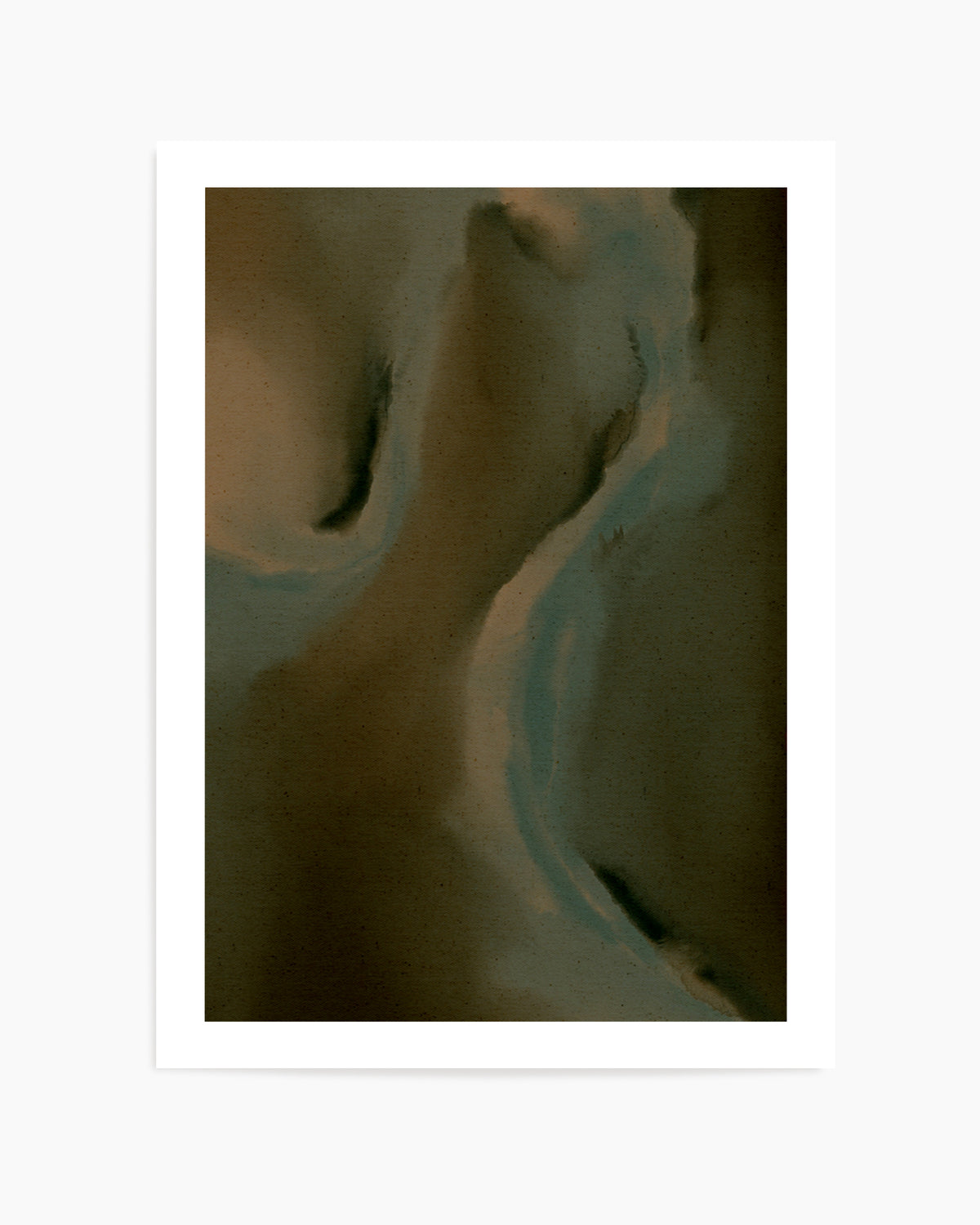 Wet Canvas 17 by Shatha Al Dafai | Art Print