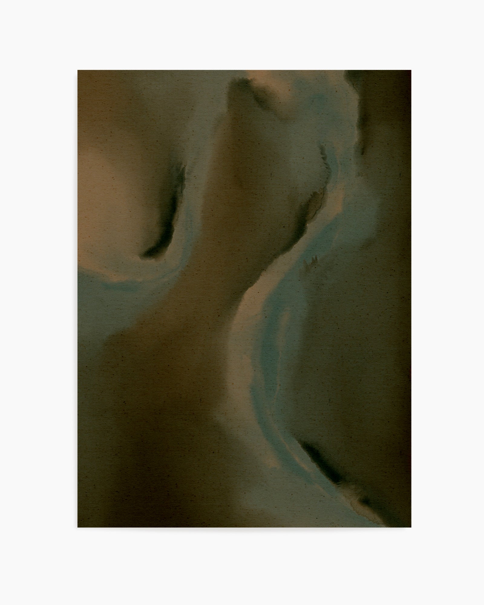 Wet Canvas 17 by Shatha Al Dafai | Art Print