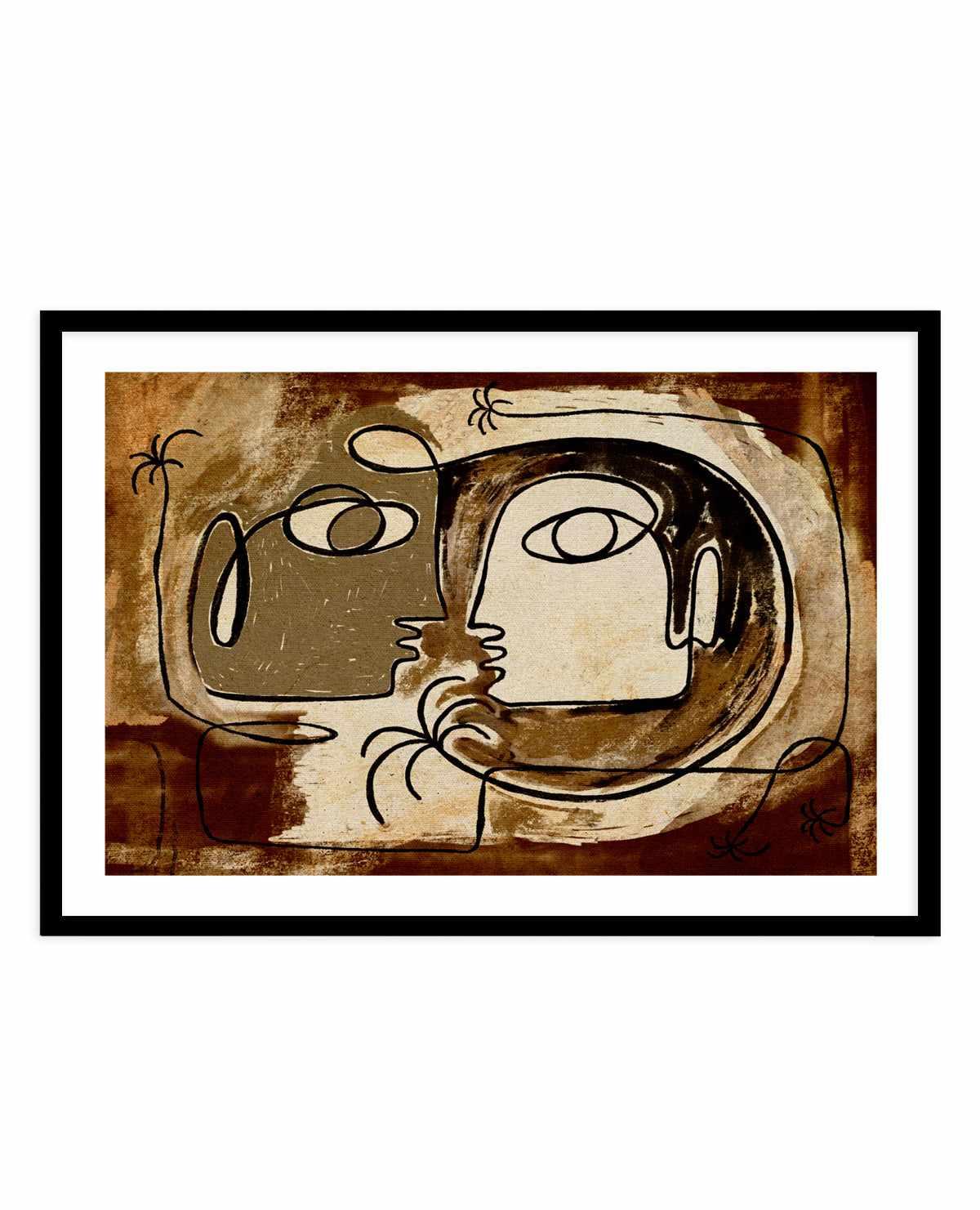 What Secrets Do the Palms Whisper To the Earth by Shatha Al Dafai | Art Print from Olive et Oriel where you can shop wallpaper and artworks online