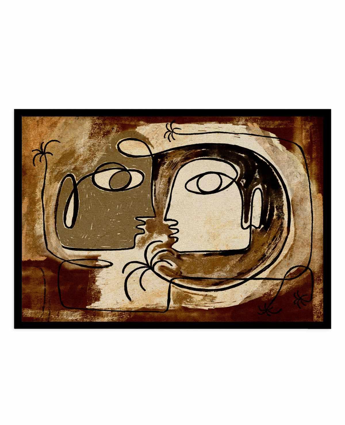 What Secrets Do the Palms Whisper To the Earth by Shatha Al Dafai | Art Print from Olive et Oriel where you can shop wallpaper and artworks online