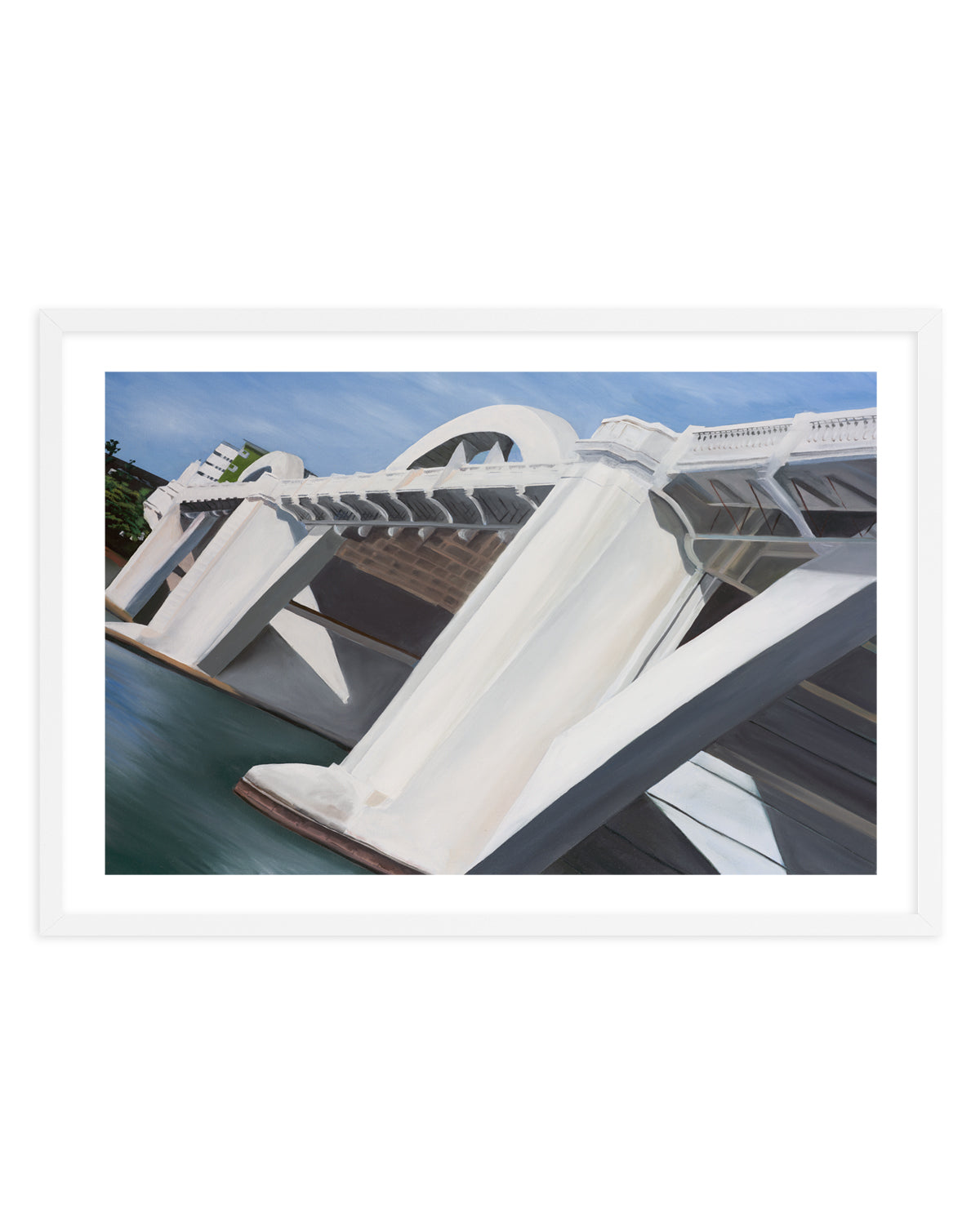 William Jolly Bridge Brisbane by Meredith Howse | Art Print