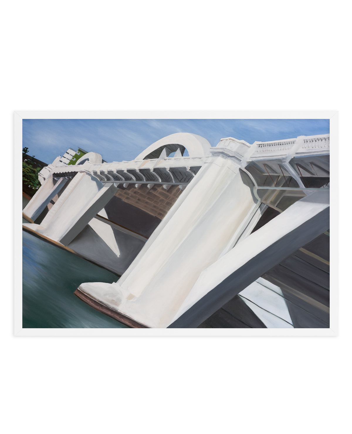 William Jolly Bridge Brisbane by Meredith Howse | Art Print