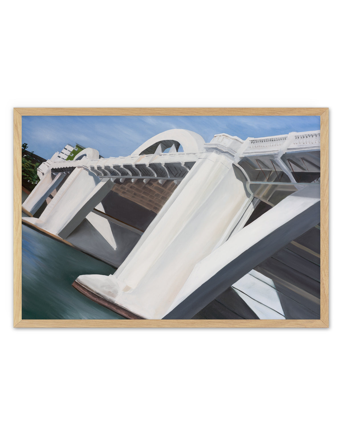 William Jolly Bridge Brisbane by Meredith Howse | Art Print