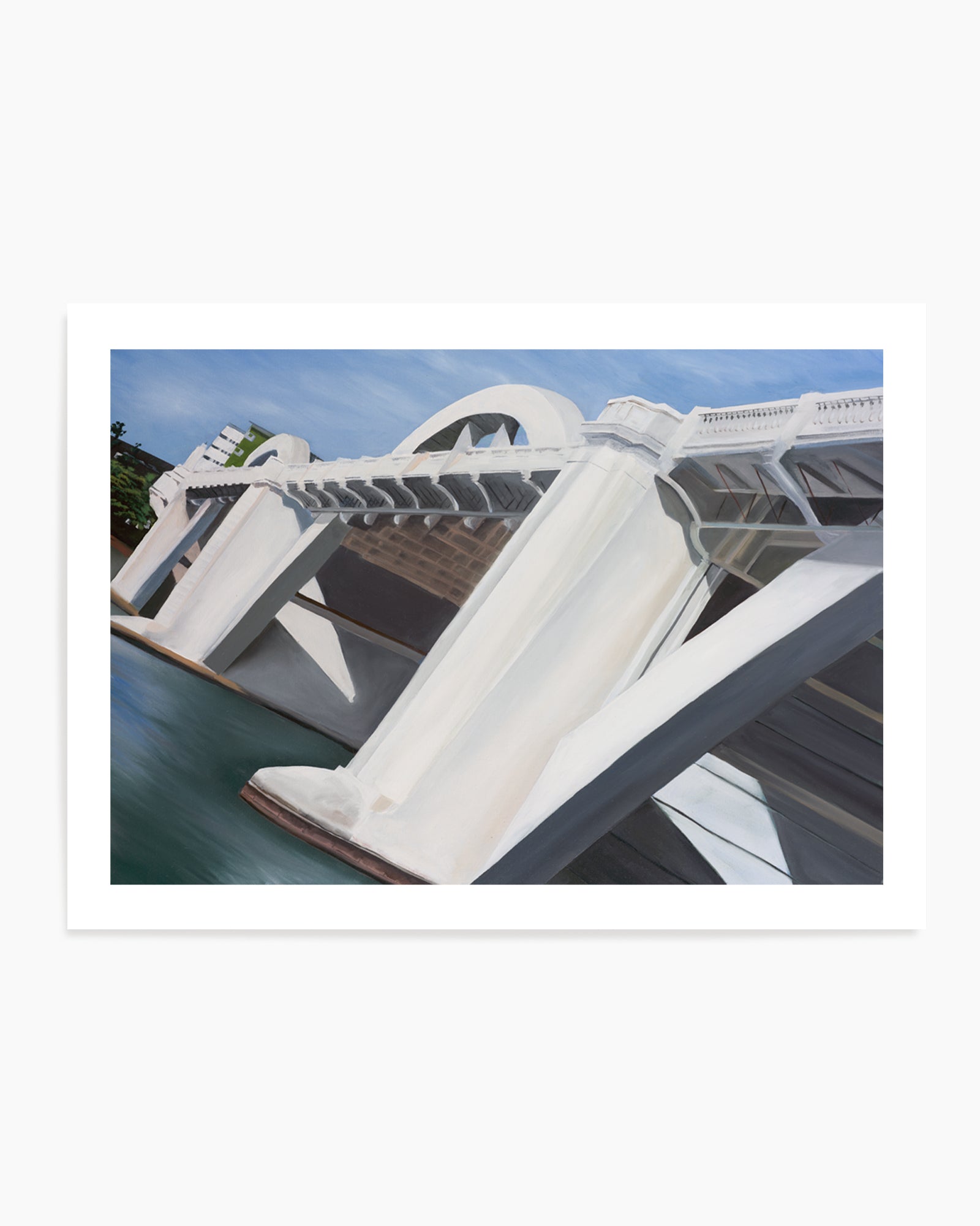 William Jolly Bridge Brisbane by Meredith Howse | Art Print