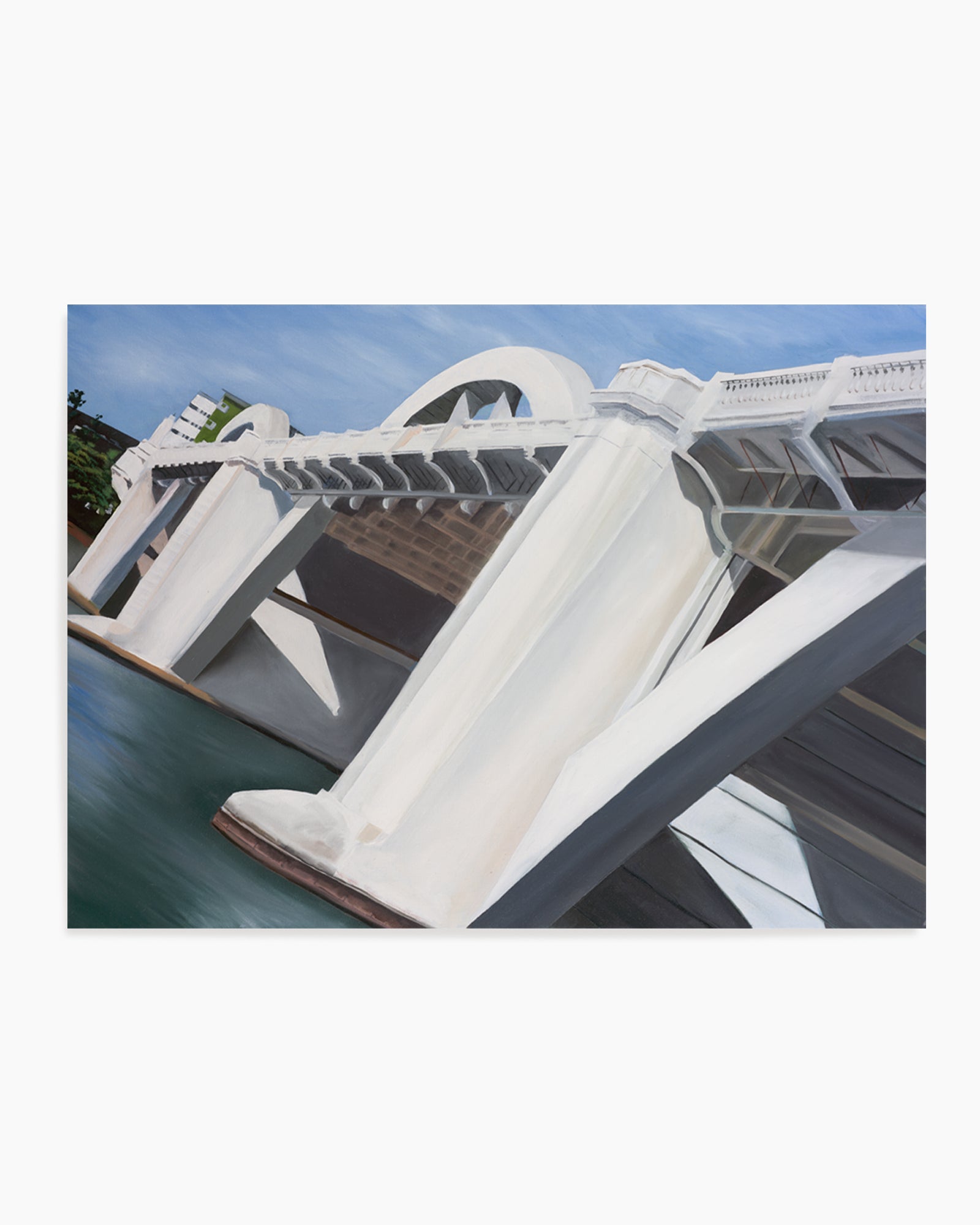 William Jolly Bridge Brisbane by Meredith Howse | Art Print