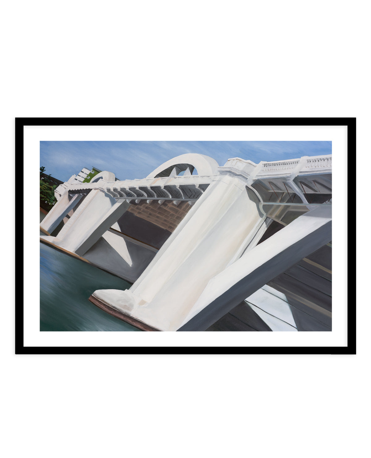 William Jolly Bridge Brisbane by Meredith Howse | Art Print