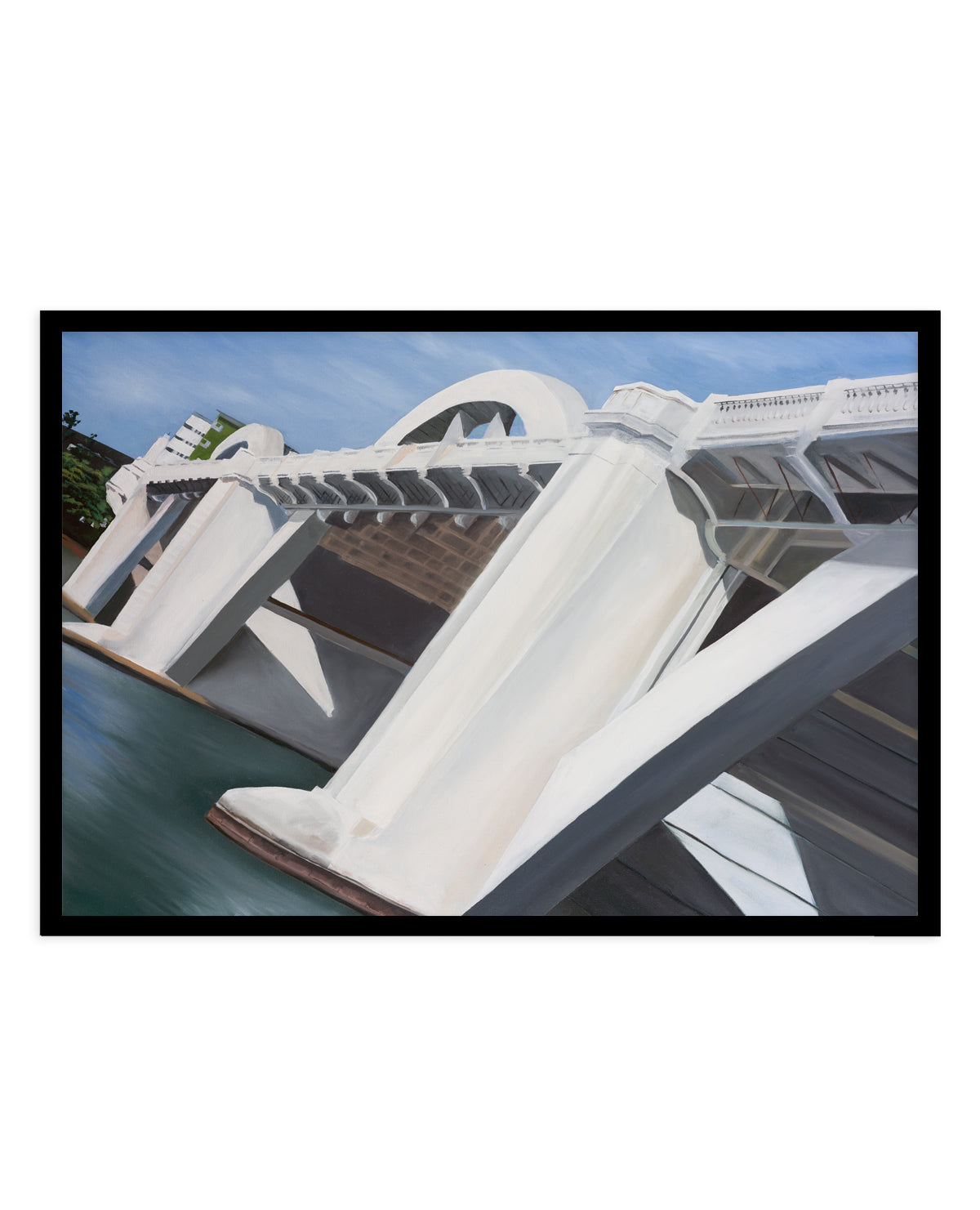 William Jolly Bridge Brisbane by Meredith Howse | Art Print