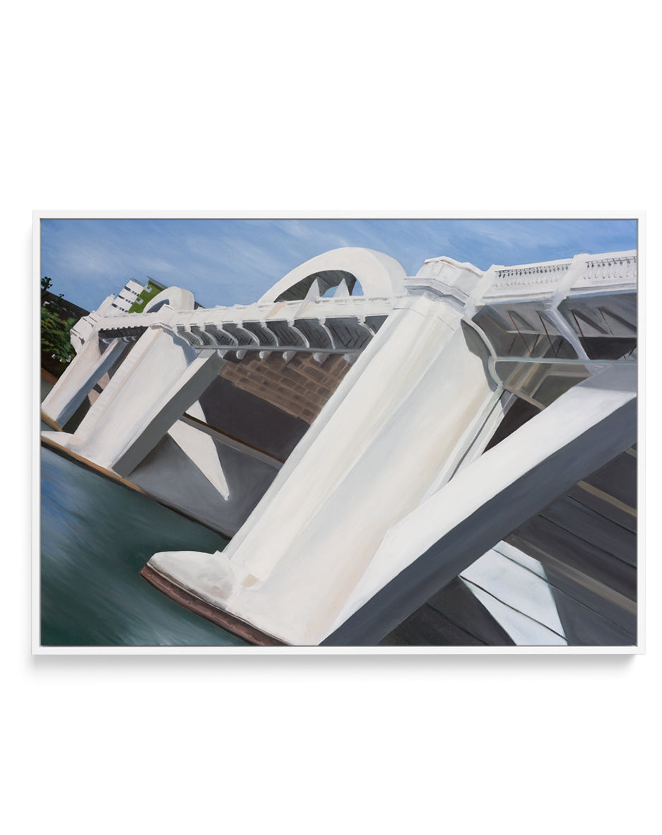 William Jolly Bridge Brisbane by Meredith Howse | Framed Canvas Art Print