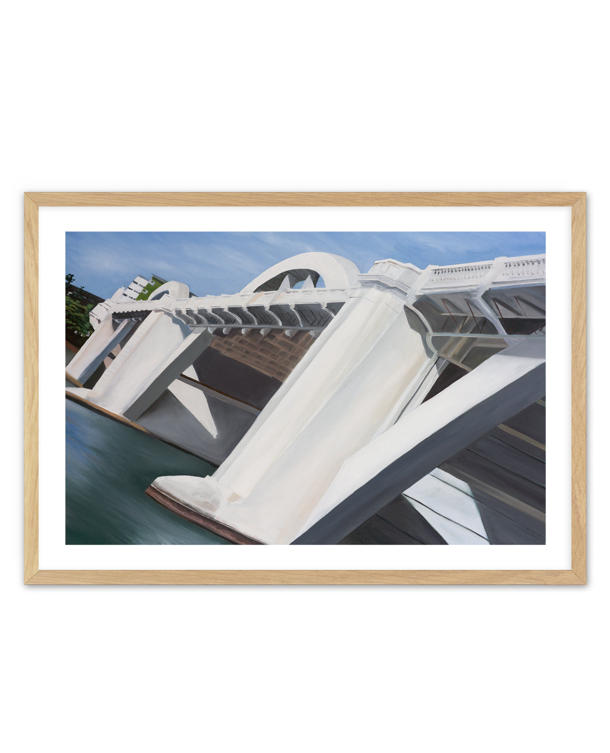 William Jolly Bridge Brisbane by Meredith Howse | Art Print
