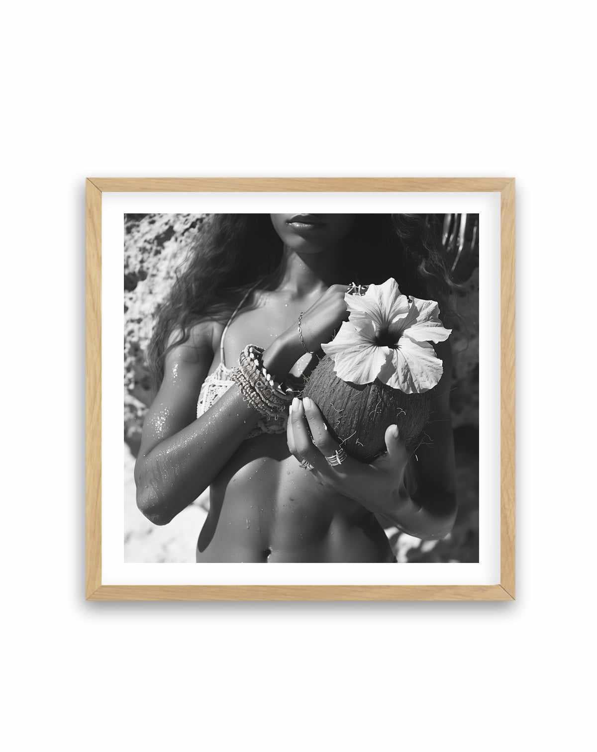 Wahine II | Art Print from Olive et Oriel where you can shop wallpaper and artworks online