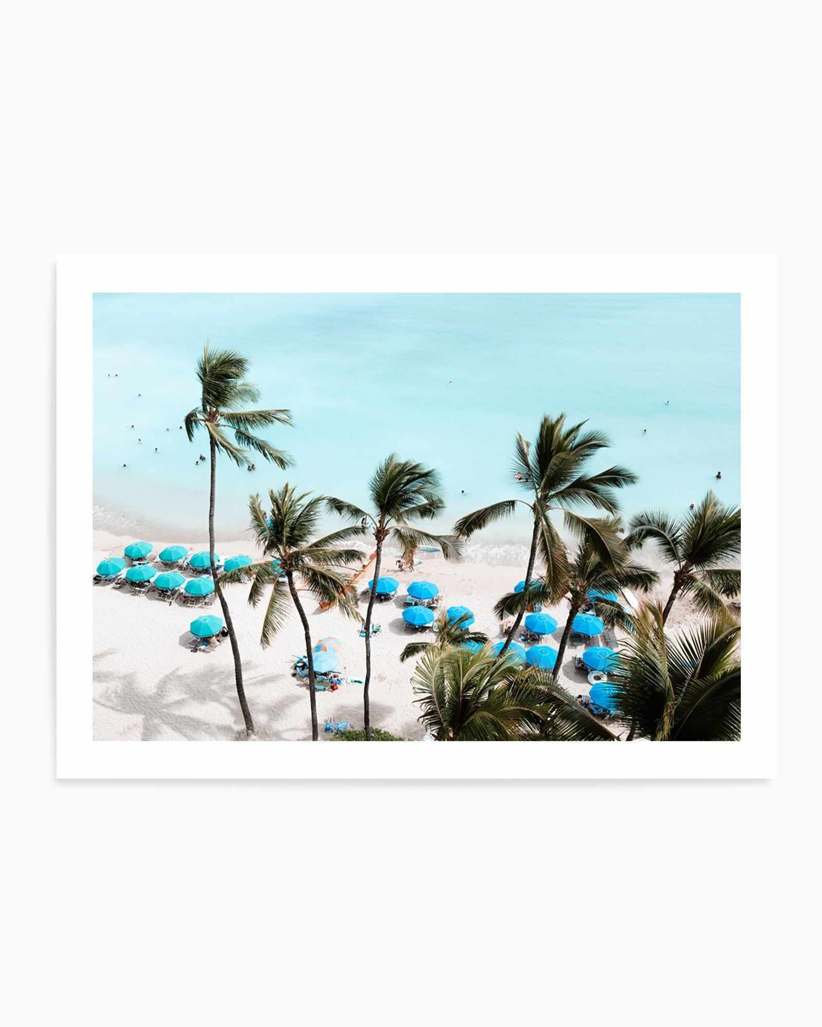 Waikiki Beach Days I by Teigan Geercke | Art Print from Olive et Oriel where you can shop wallpaper and artworks online
