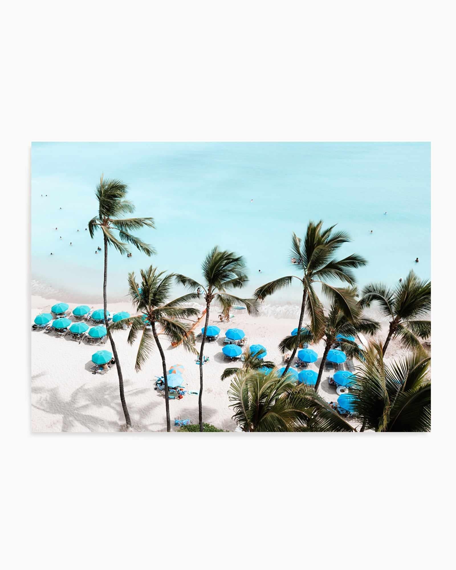 Waikiki Beach Days I by Teigan Geercke | Art Print from Olive et Oriel where you can shop wallpaper and artworks online