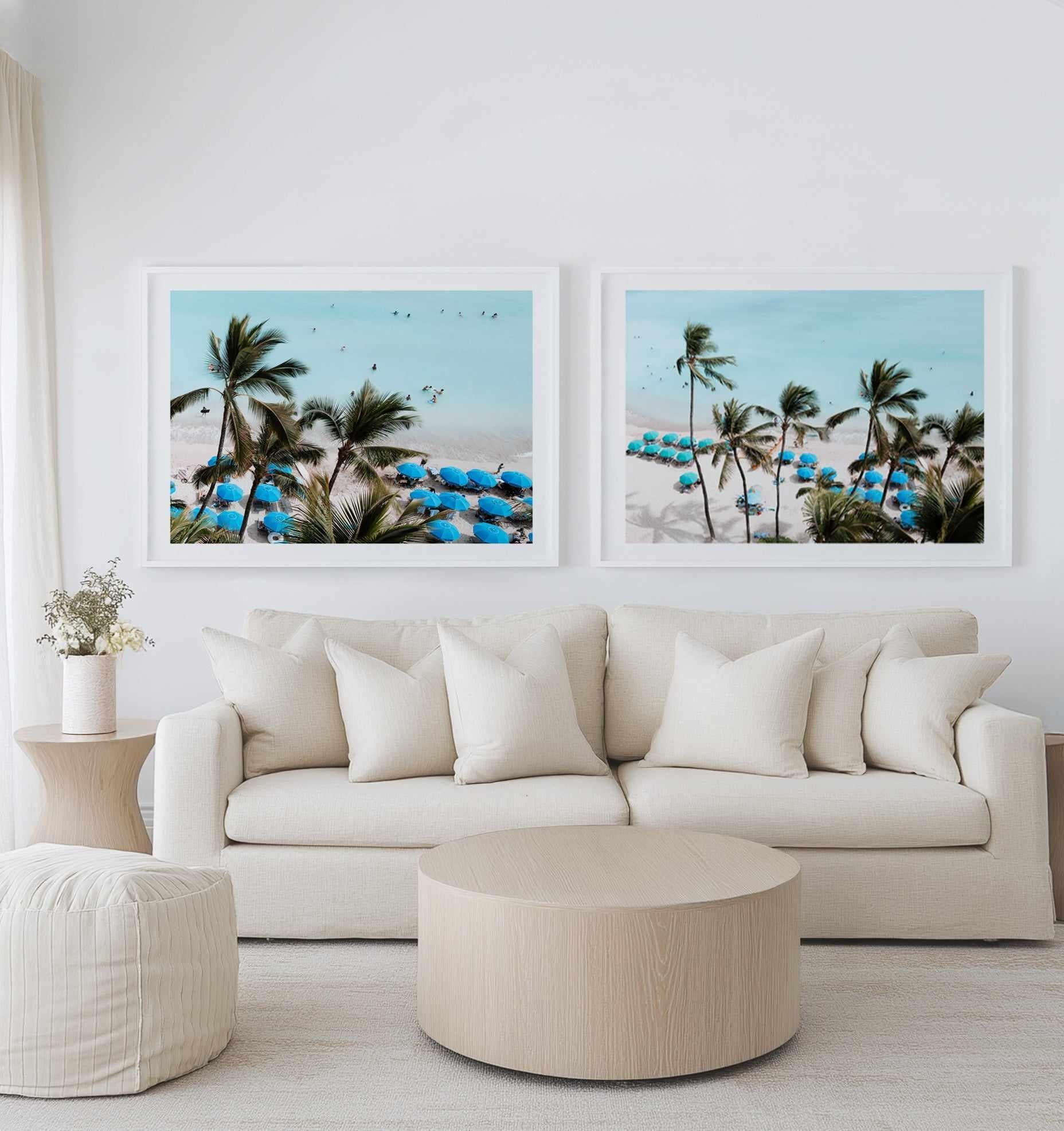 Waikiki Beach Days I by Teigan Geercke | Art Print from Olive et Oriel where you can shop wallpaper and artworks online