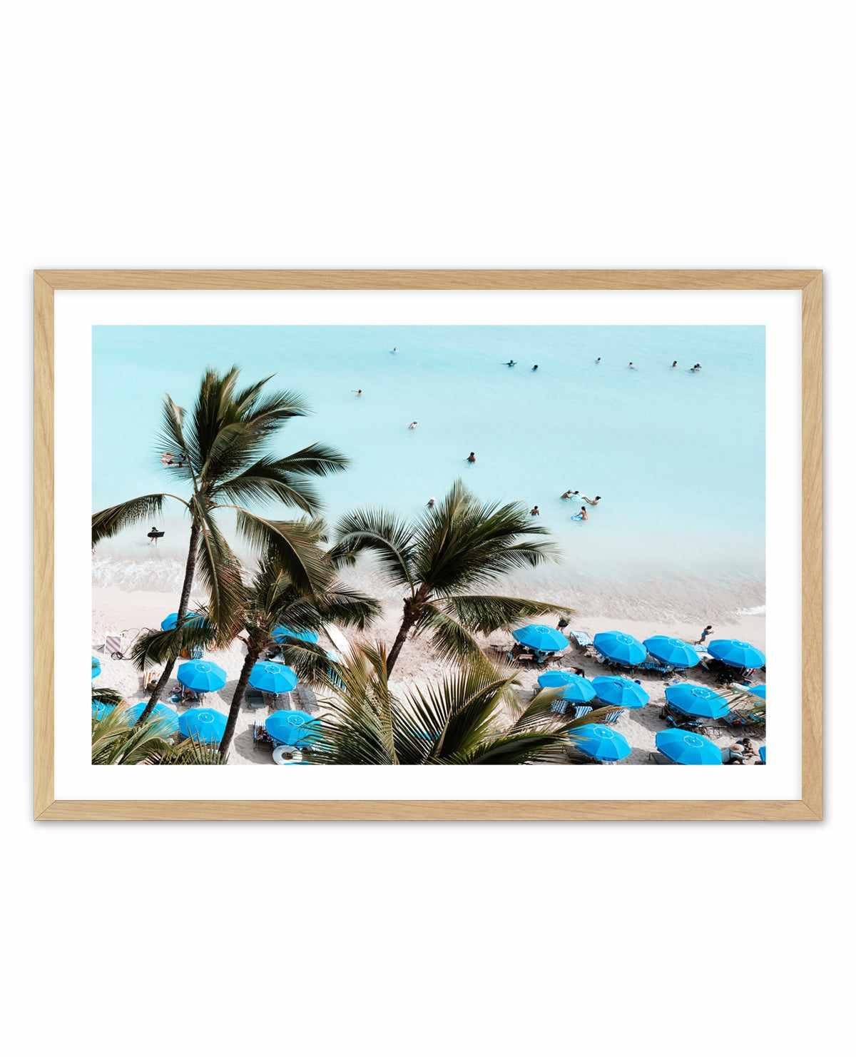 Waikiki Beach Days II by Teigan Geercke | Art Print from Olive et Oriel where you can shop wallpaper and artworks online