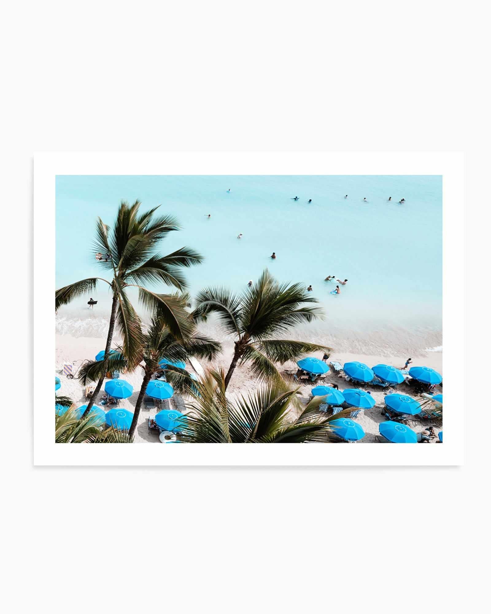 Waikiki Beach Days II by Teigan Geercke | Art Print from Olive et Oriel where you can shop wallpaper and artworks online