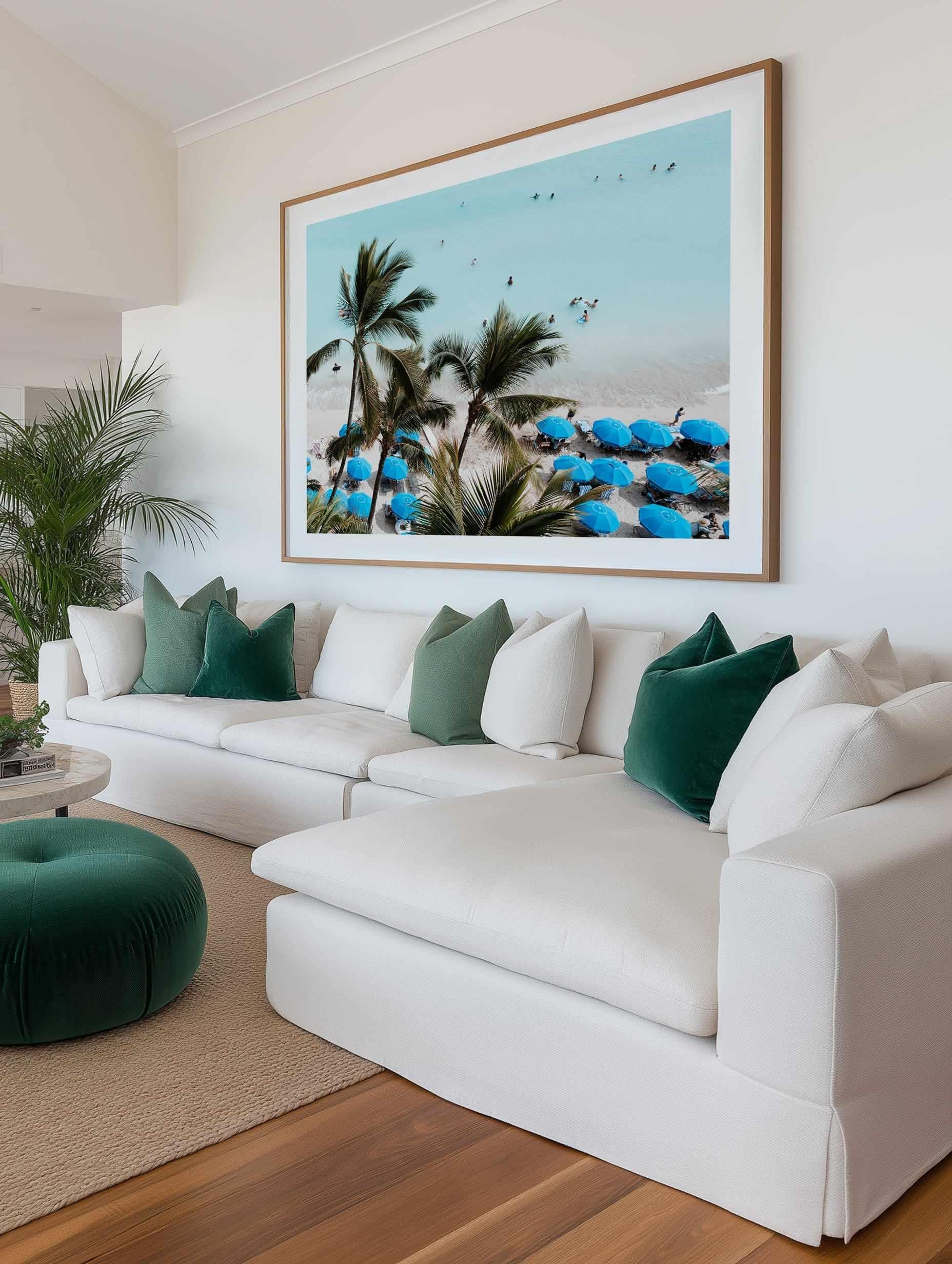 Waikiki Beach Days II by Teigan Geercke | Art Print from Olive et Oriel where you can shop wallpaper and artworks online