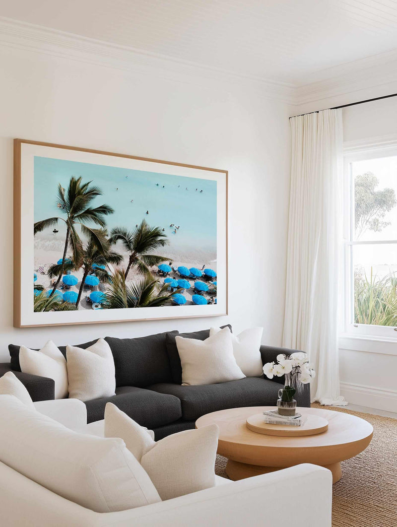 Waikiki Beach Days I by Teigan Geercke | Art Print from Olive et Oriel where you can shop wallpaper and artworks online