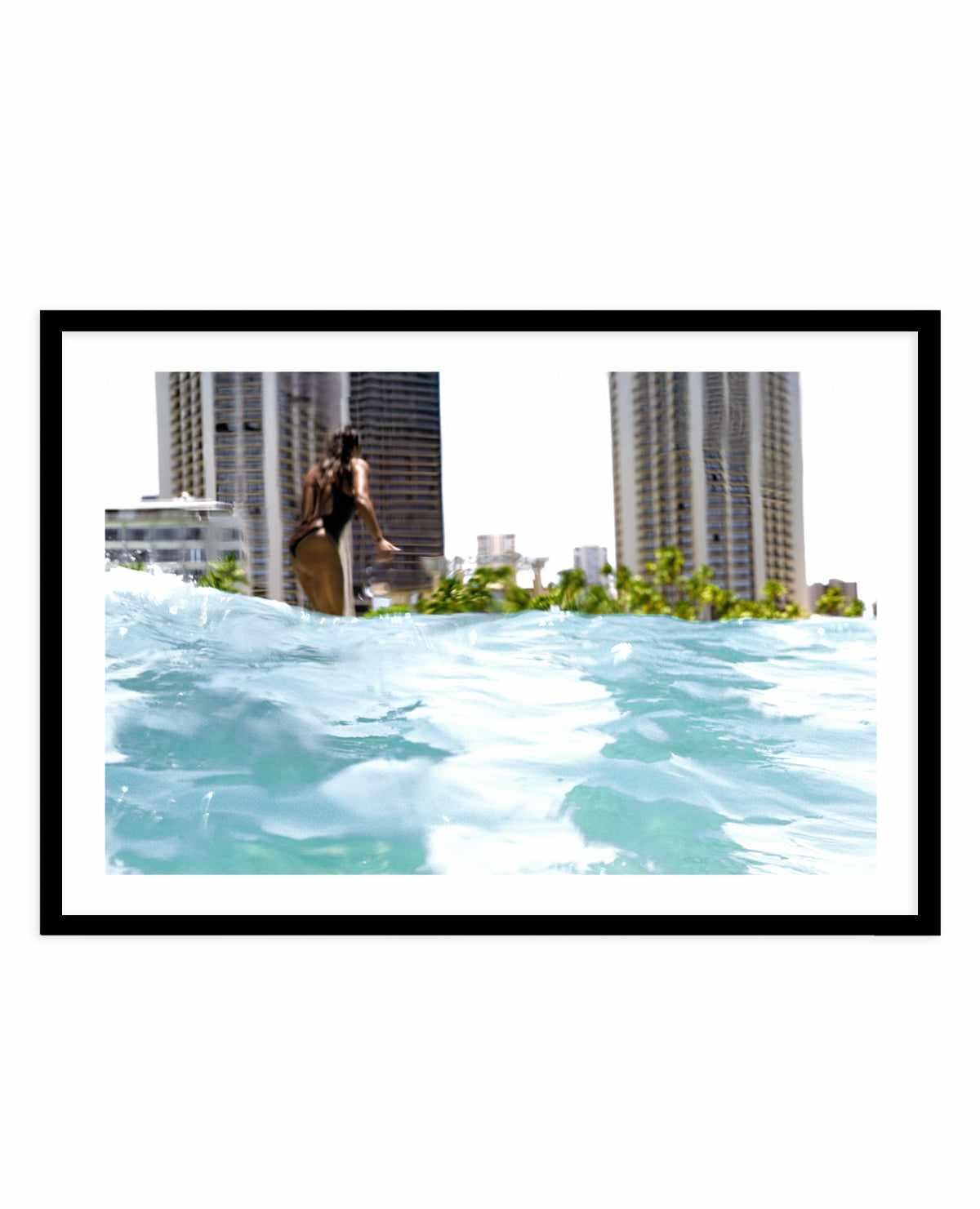 Waikiki Beach Surf Club by Teigan Geercke | Art Print from Olive et Oriel where you can shop wallpaper and artworks online