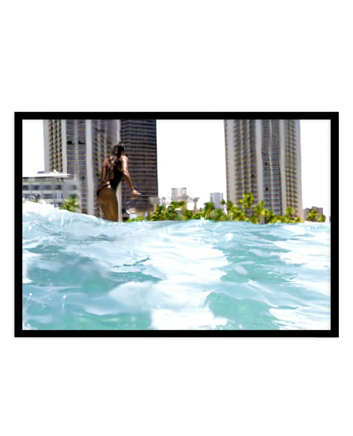 Waikiki Beach Surf Club by Teigan Geercke | Art Print from Olive et Oriel where you can shop wallpaper and artworks online