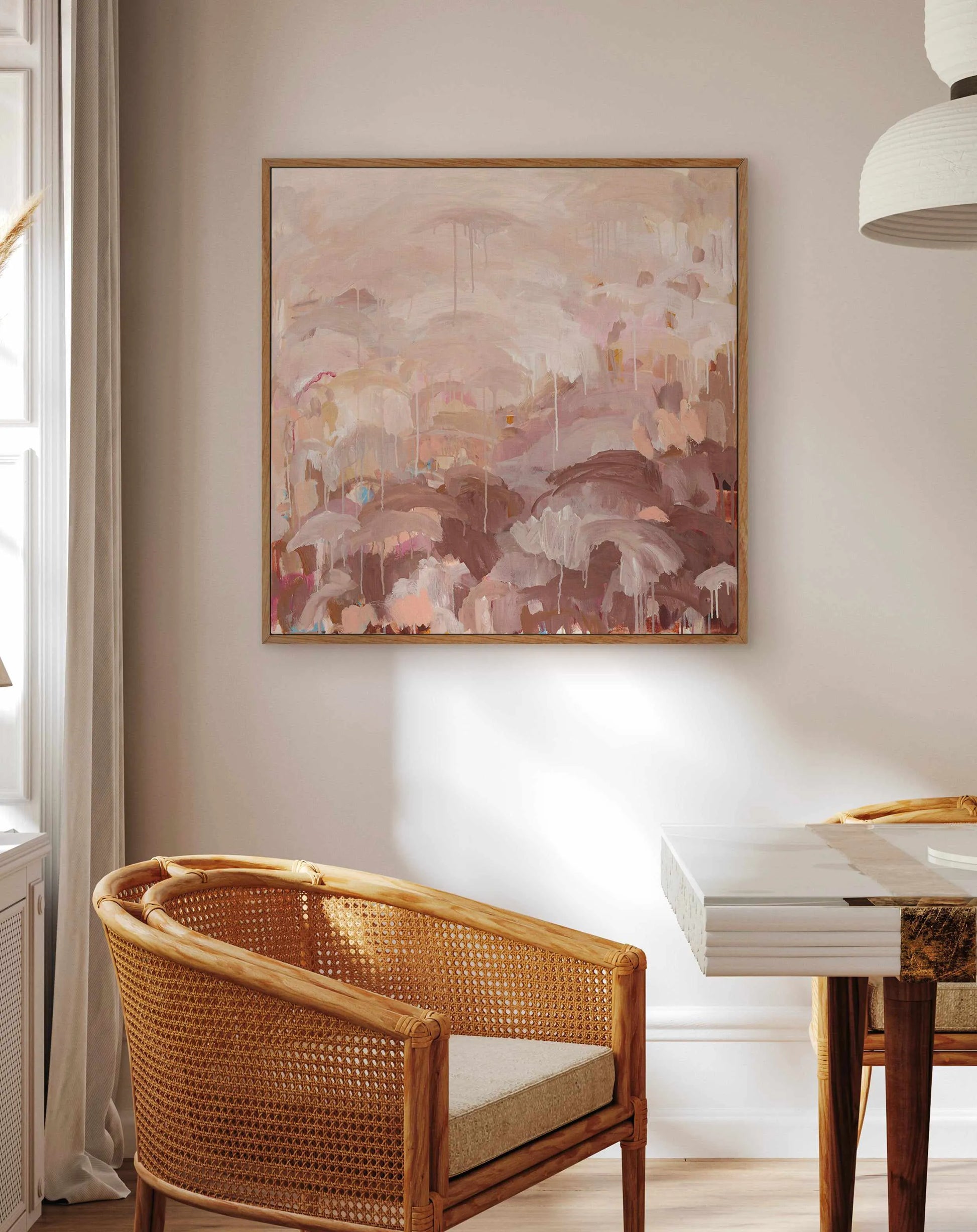 Waiting for a Low Tide by Alicia Benetatos | Framed Canvas Art Print from Olive et Oriel where you can shop wallpaper and artworks online