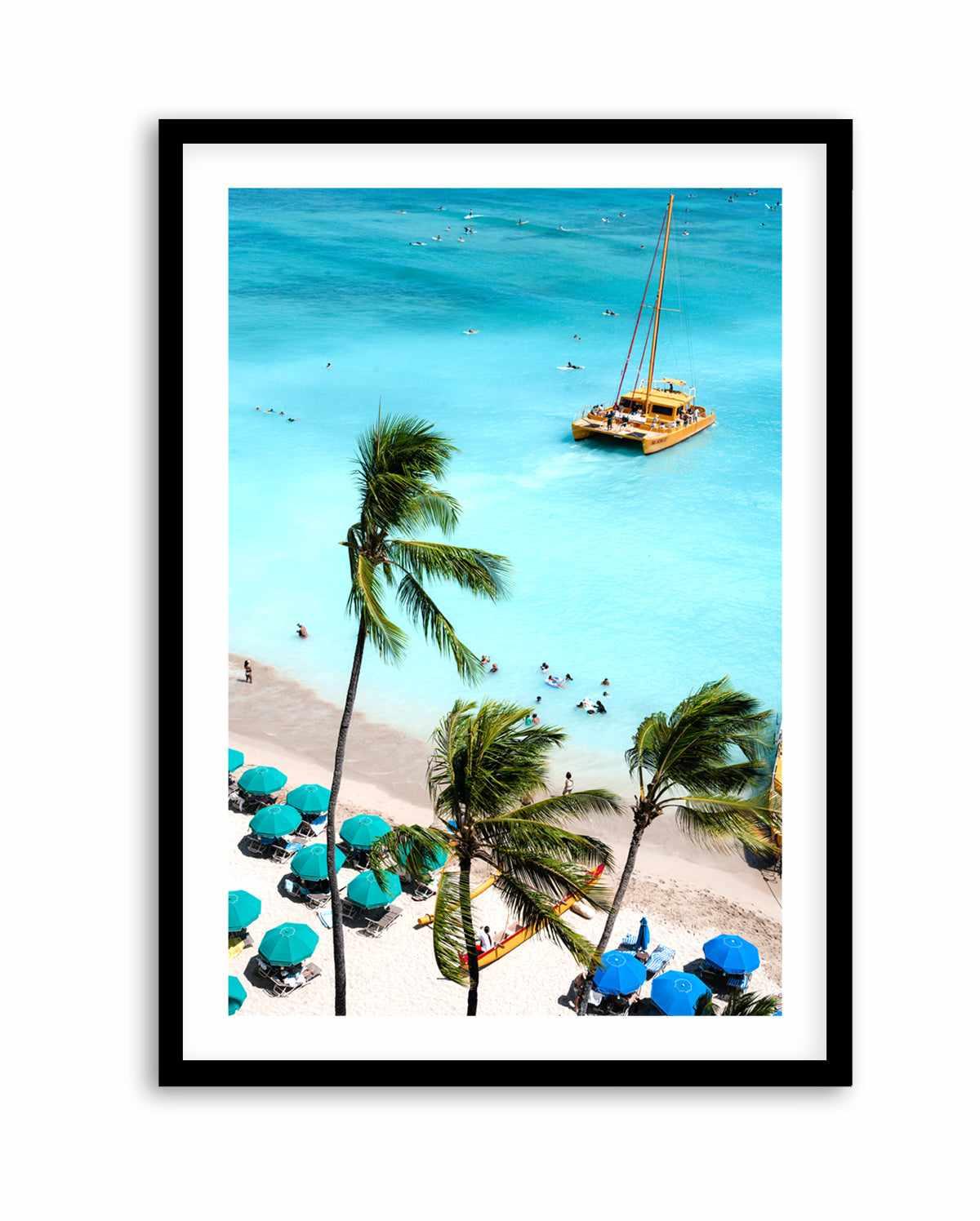 Waikiki Beach I by Teigan Geercke | Art Print from Olive et Oriel where you can shop wallpaper and artworks online