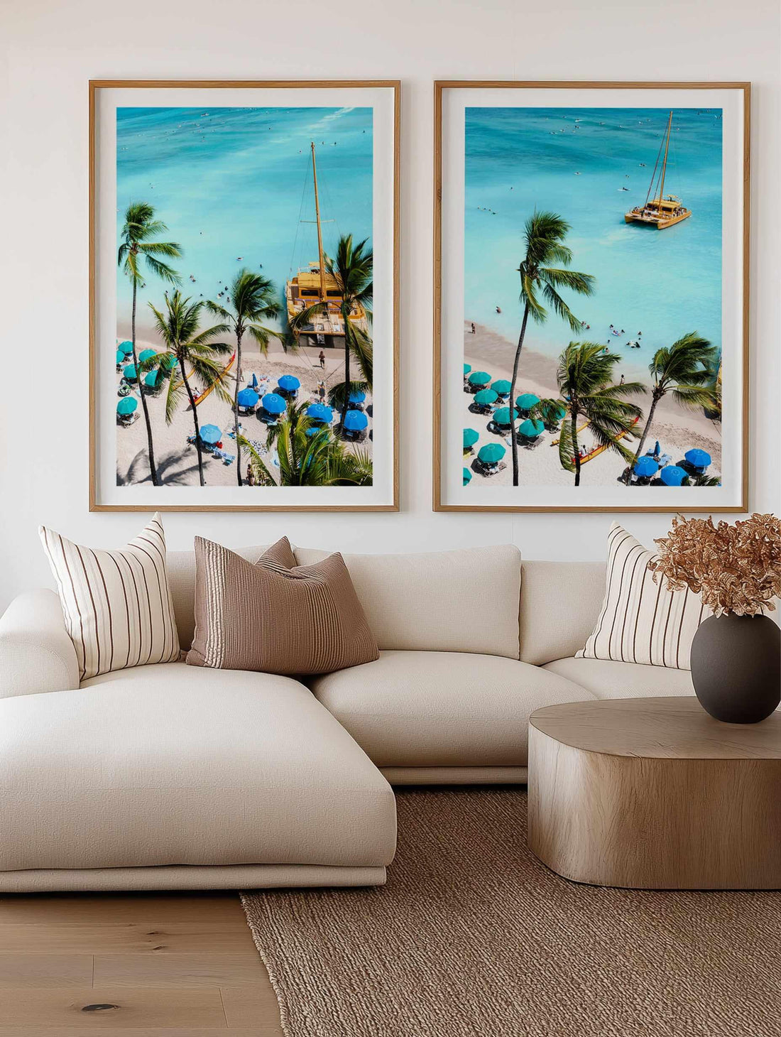 Waikiki Beach I by Teigan Geercke | Art Print from Olive et Oriel where you can shop wallpaper and artworks online