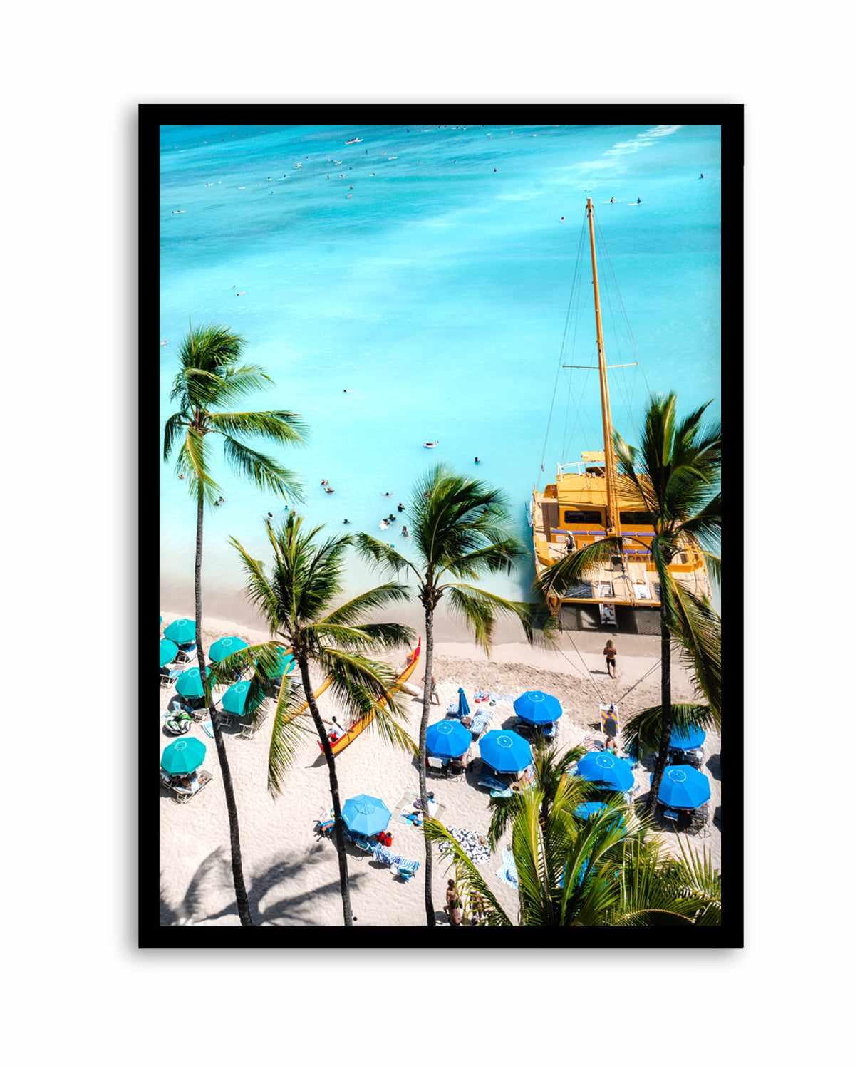 Waikiki Beach II by Teigan Geercke | Art Print from Olive et Oriel where you can shop wallpaper and artworks online