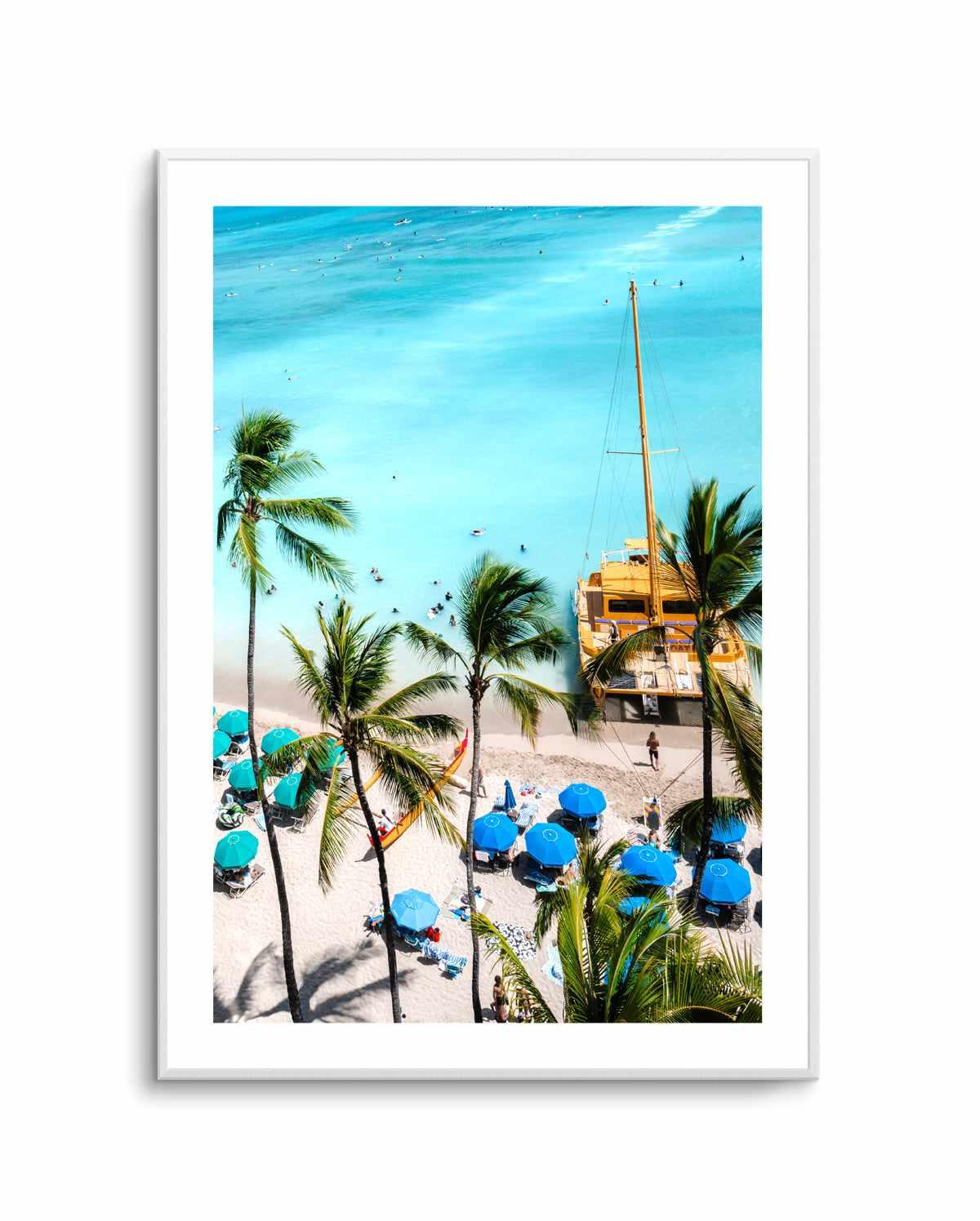 Waikiki Beach II by Teigan Geercke | Art Print from Olive et Oriel where you can shop wallpaper and artworks online