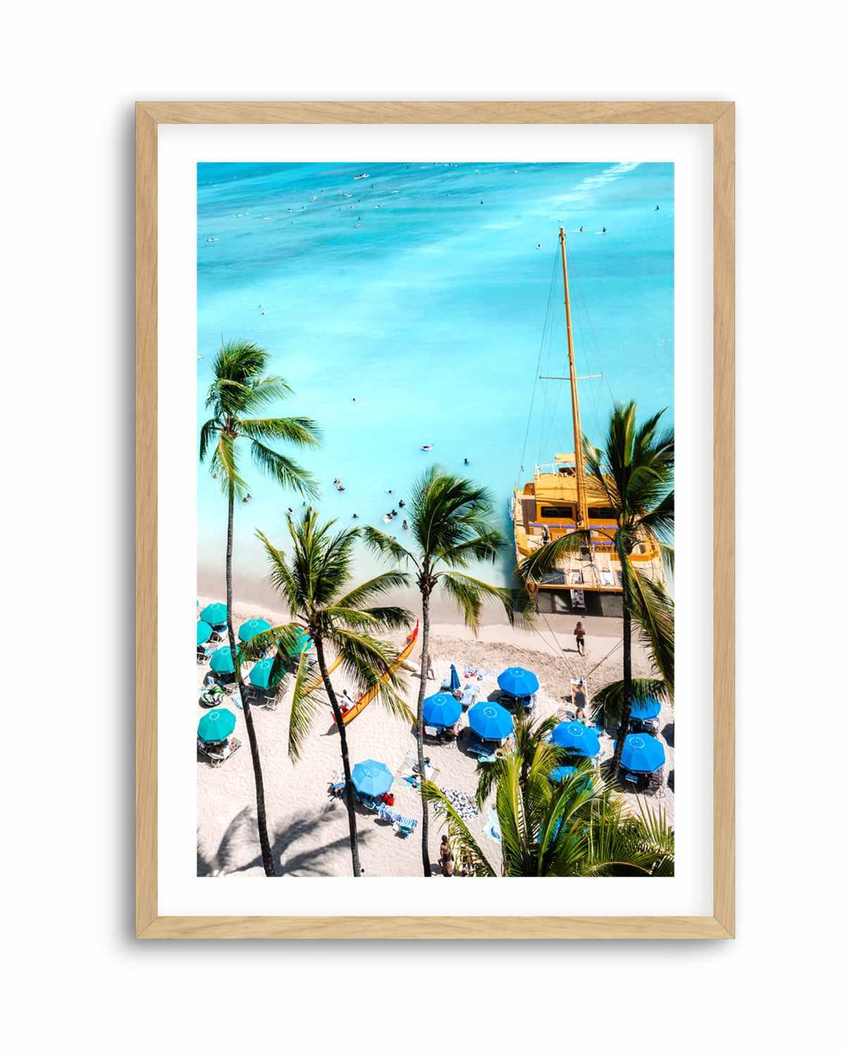 Waikiki Beach II by Teigan Geercke | Art Print from Olive et Oriel where you can shop wallpaper and artworks online