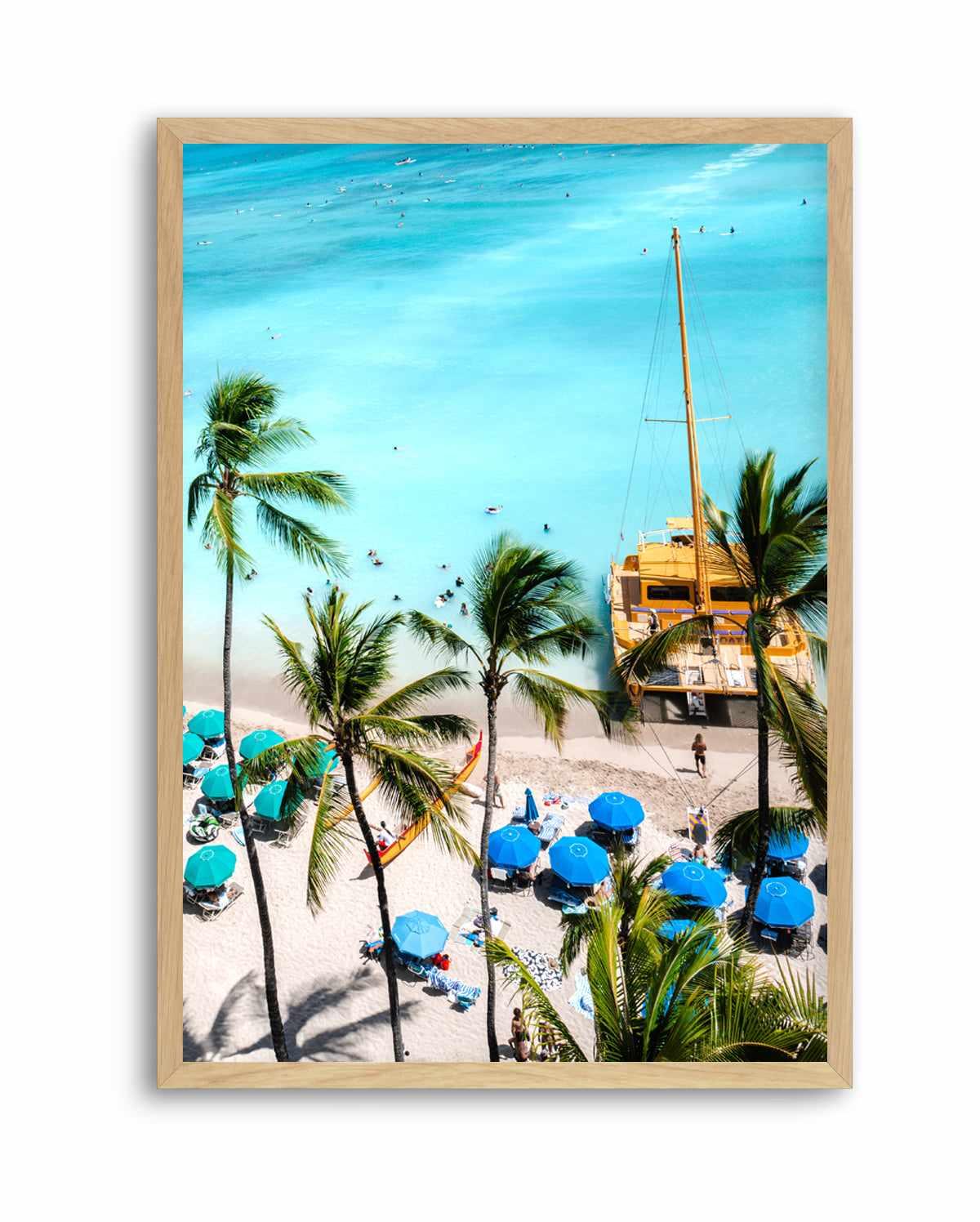 Waikiki Beach II by Teigan Geercke | Art Print from Olive et Oriel where you can shop wallpaper and artworks online