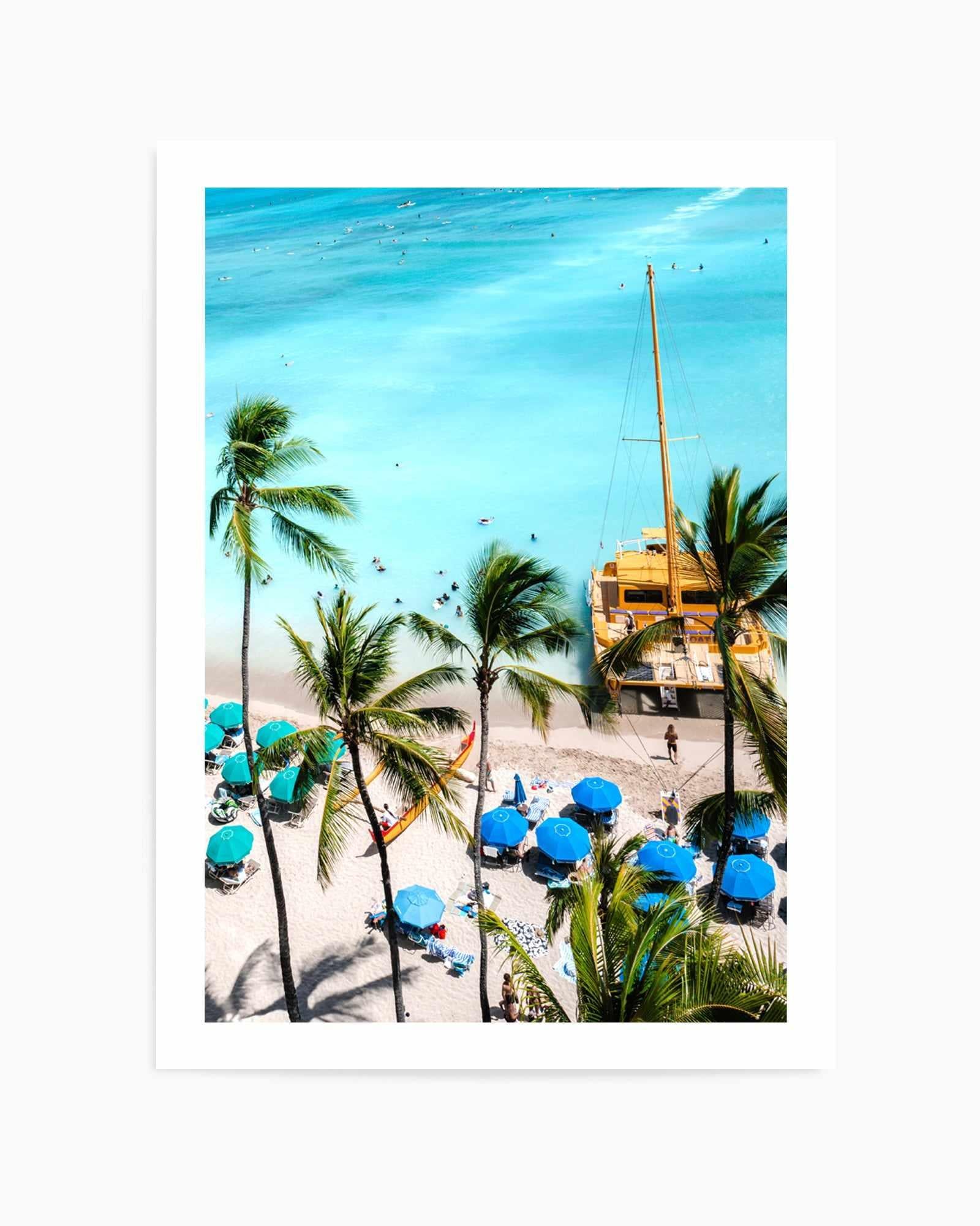 Waikiki Beach II by Teigan Geercke | Art Print from Olive et Oriel where you can shop wallpaper and artworks online