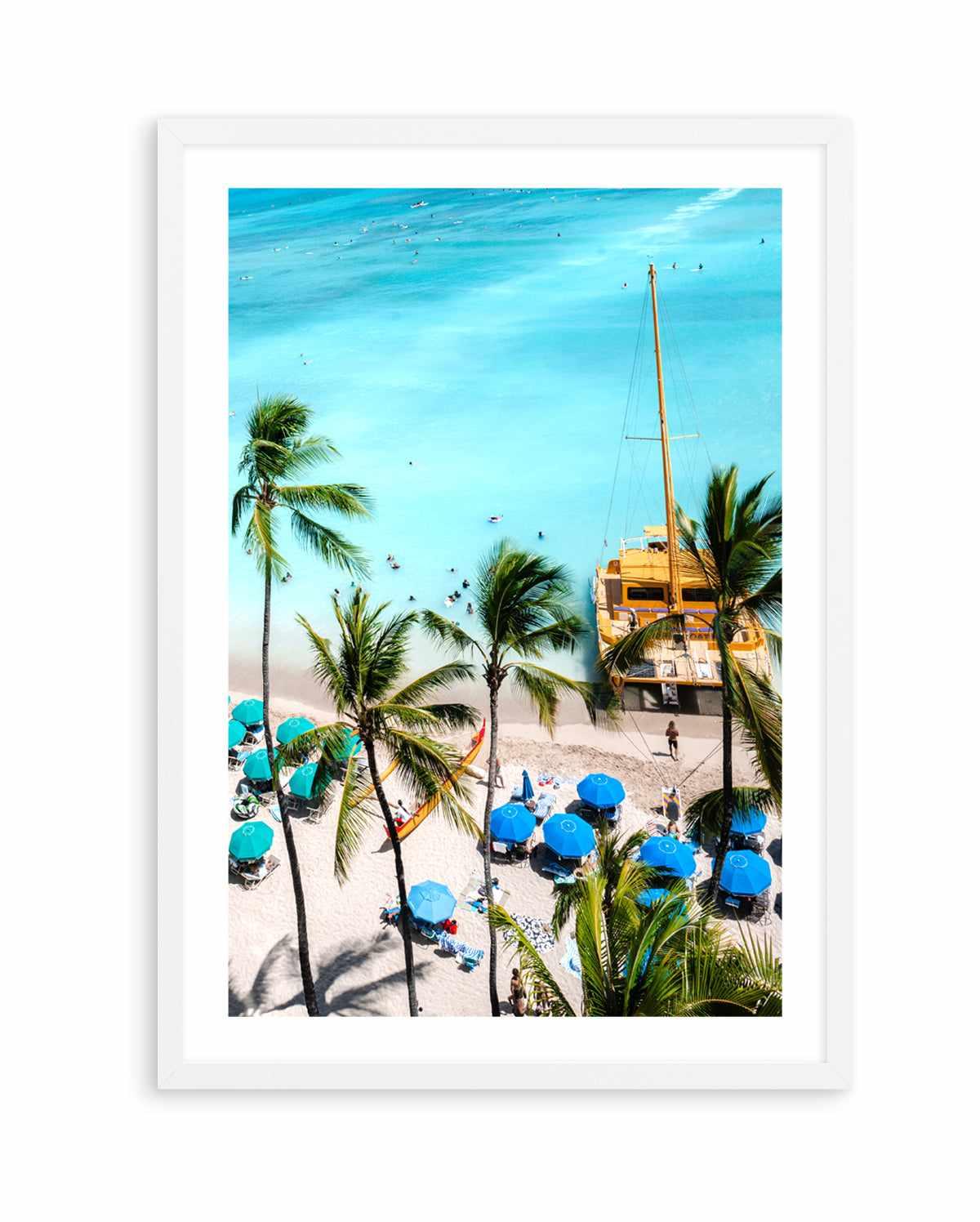 Waikiki Beach II by Teigan Geercke | Art Print from Olive et Oriel where you can shop wallpaper and artworks online
