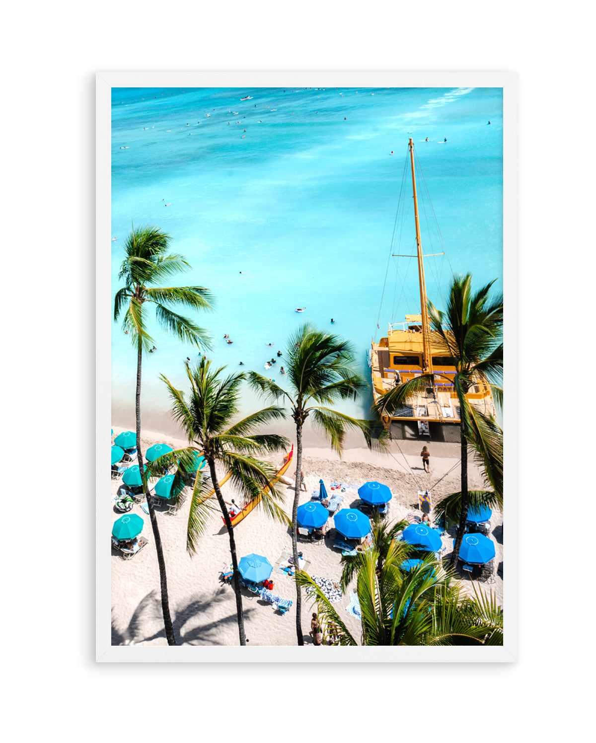 Waikiki Beach II by Teigan Geercke | Art Print from Olive et Oriel where you can shop wallpaper and artworks online