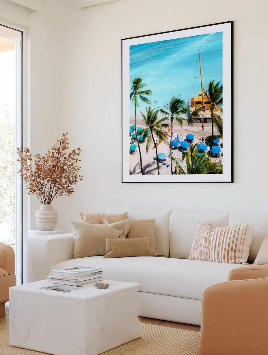 Waikiki Beach II by Teigan Geercke | Art Print from Olive et Oriel where you can shop wallpaper and artworks online
