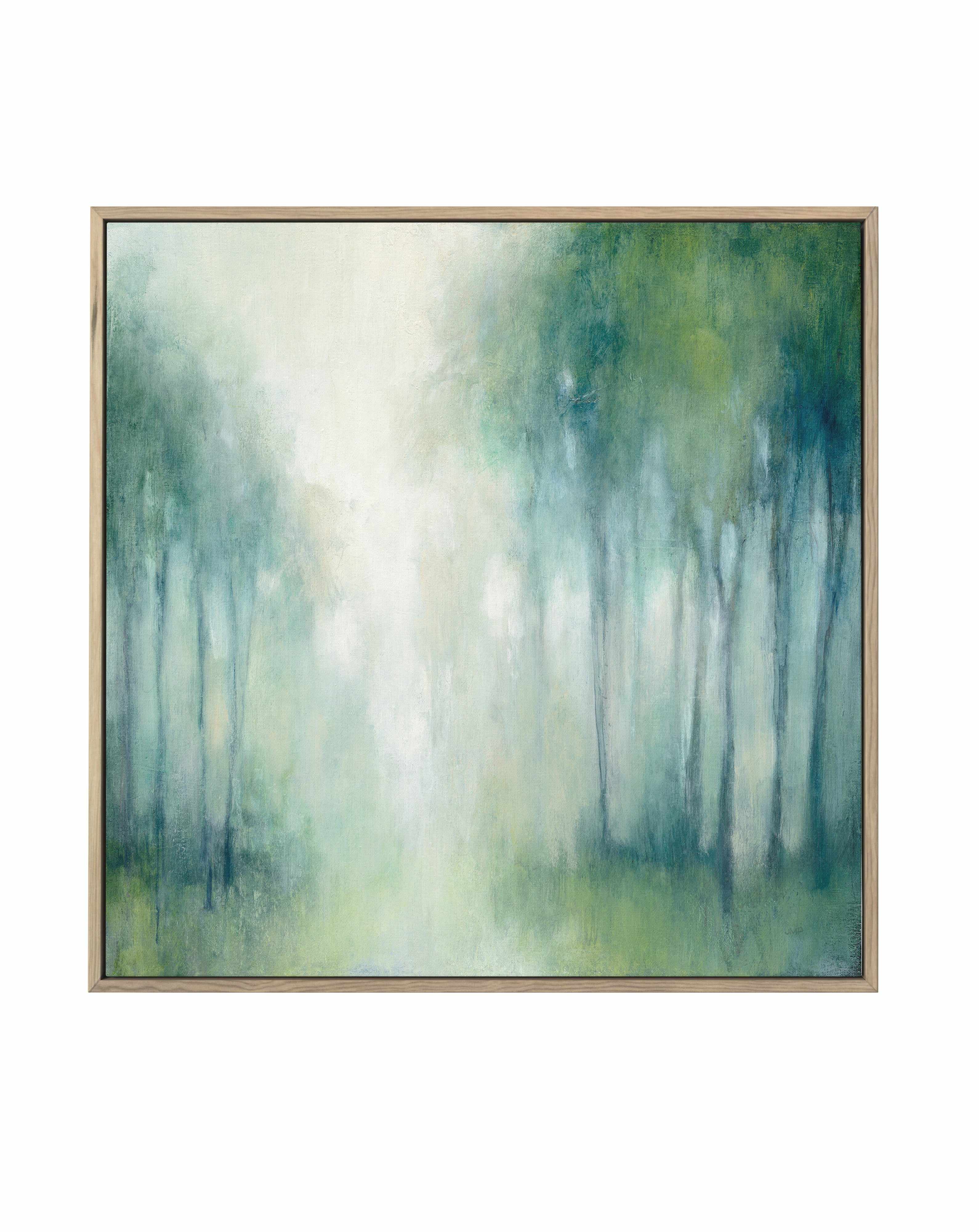 Walk In The Woods | Framed Canvas Art Print from Olive et Oriel where you can shop wallpaper and artworks online