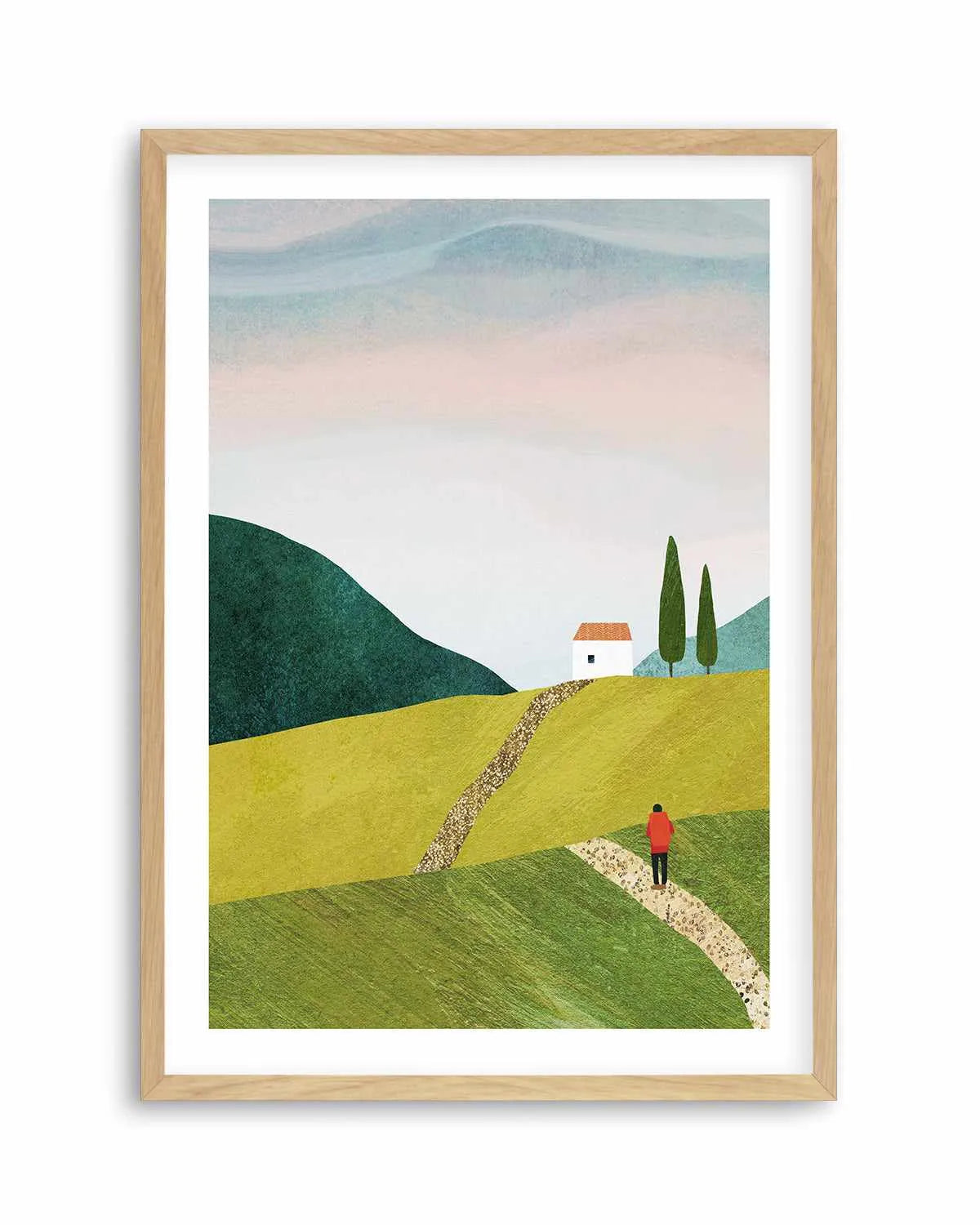 Walking Home by Henry Rivers Art Print from Olive et Oriel where you can shop wallpaper and artworks online