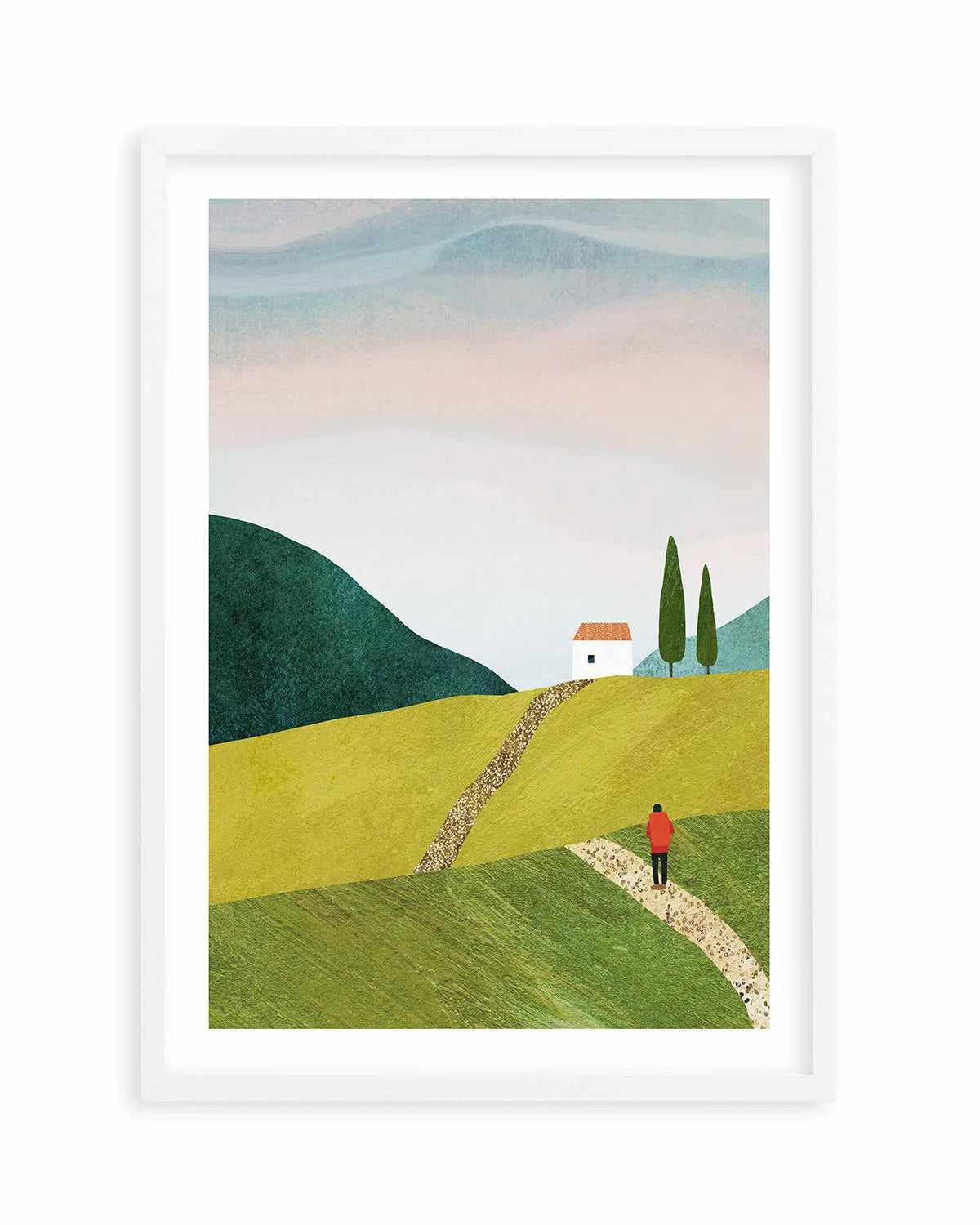 Walking Home by Henry Rivers Art Print from Olive et Oriel where you can shop wallpaper and artworks online