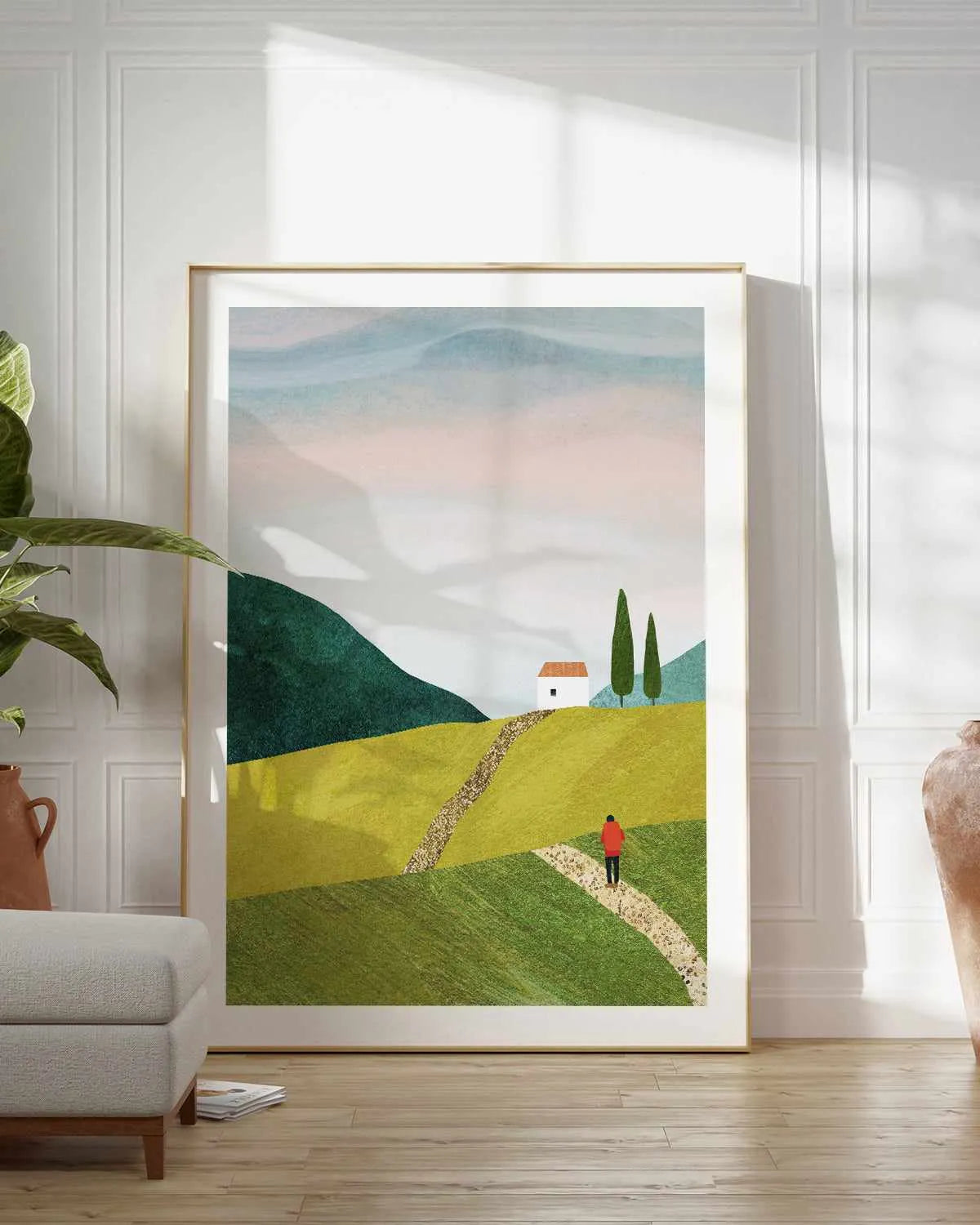 Walking Home by Henry Rivers Art Print from Olive et Oriel where you can shop wallpaper and artworks online