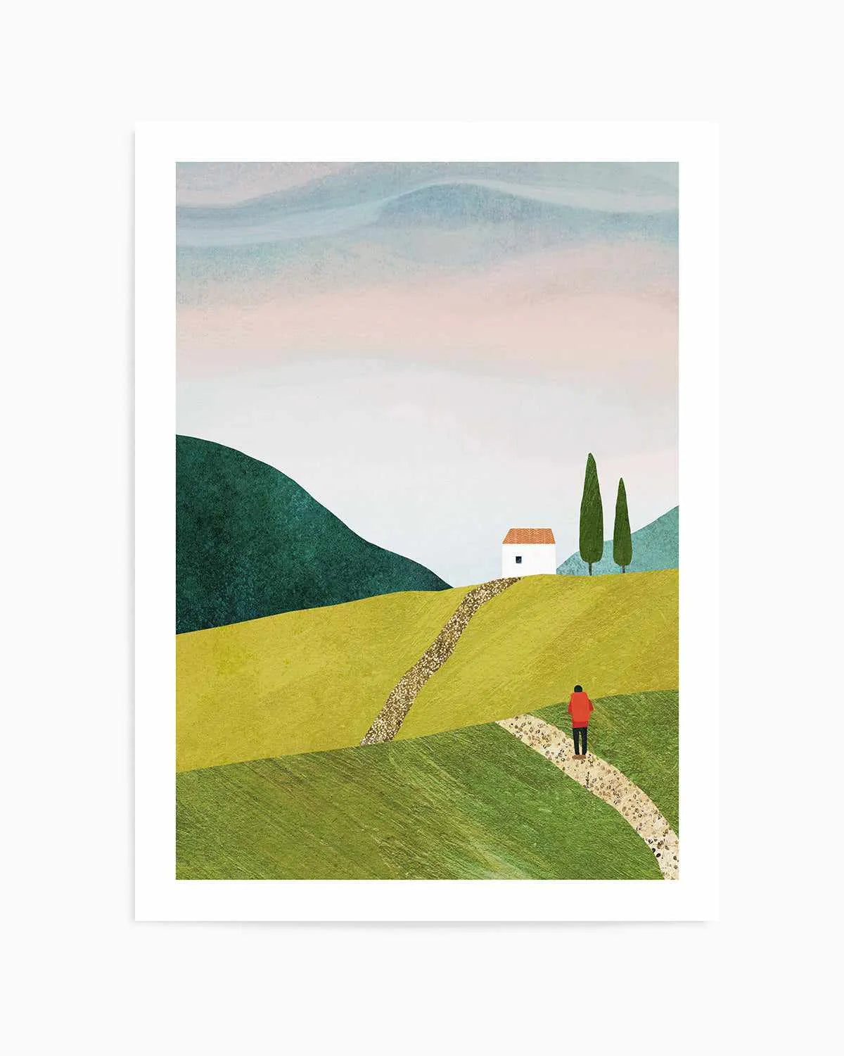 Walking Home by Henry Rivers Art Print from Olive et Oriel where you can shop wallpaper and artworks online
