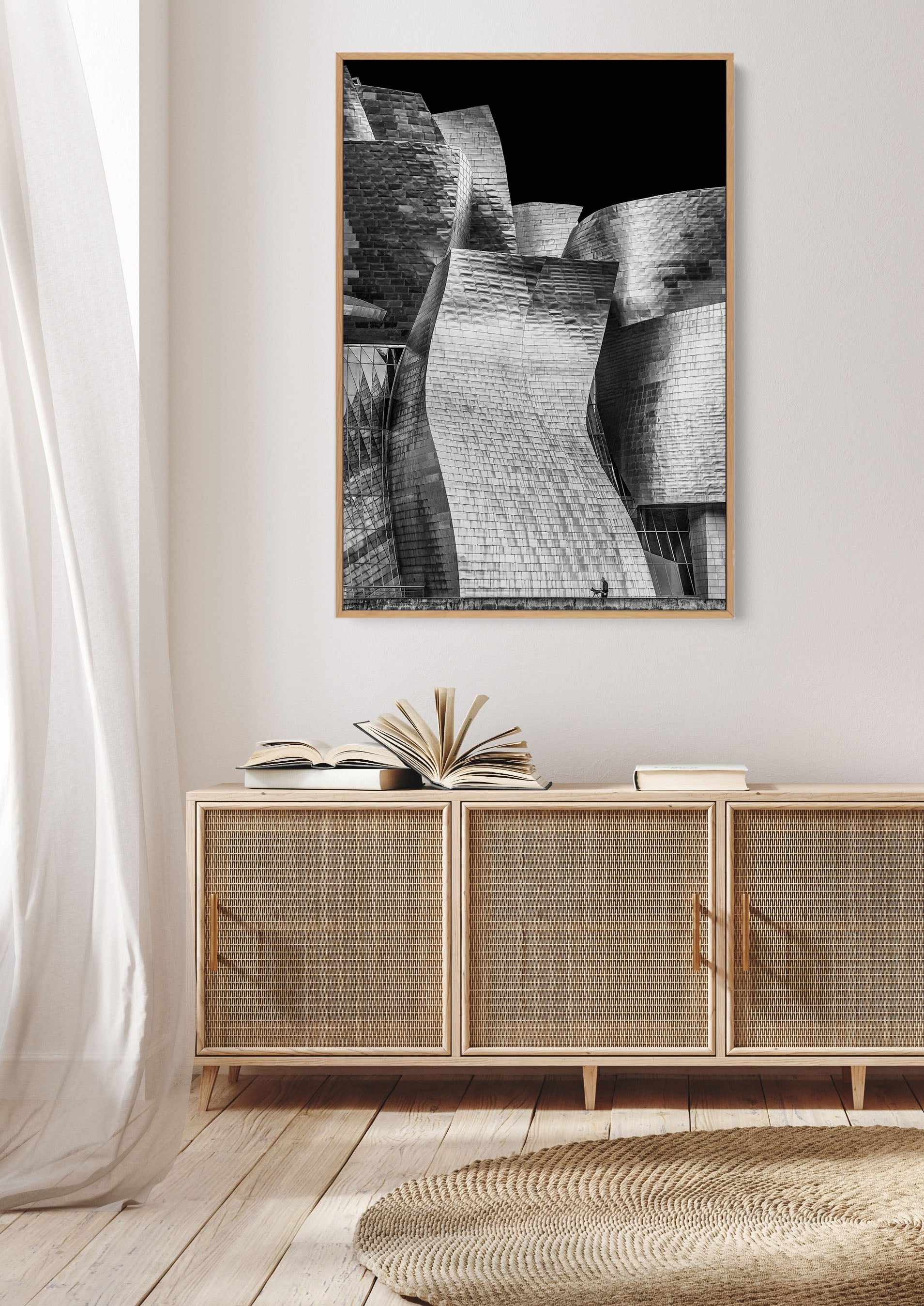 Walking the Dog By Wayne Pearson | Framed Canvas Art Print from Olive et Oriel where you can shop wallpaper and artworks online