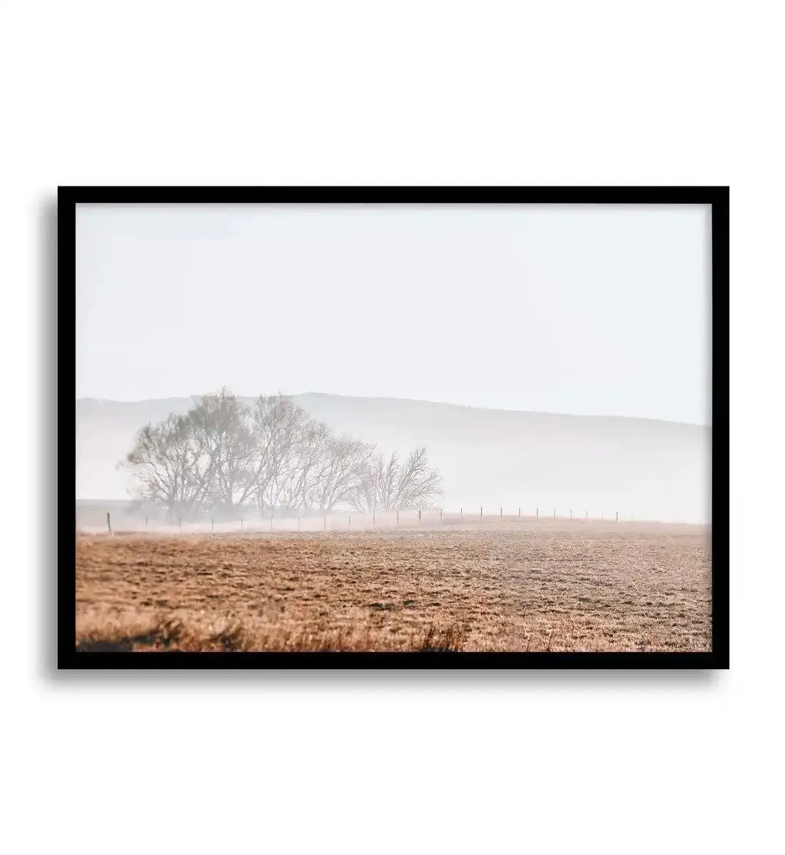 Wandering Fields Art Print-PRINT-Olive et Oriel-Olive et Oriel-A3 | 11.7" x 16.5" | 29.7 x 42 cm-Black-With White Border-Buy-Australian-Art-Prints-Online-with-Olive-et-Oriel-Your-Artwork-Specialists-Austrailia-Decorate-With-Coastal-Photo-Wall-Art-Prints-From-Our-Beach-House-Artwork-Collection-Fine-Poster-and-Framed-Artwork