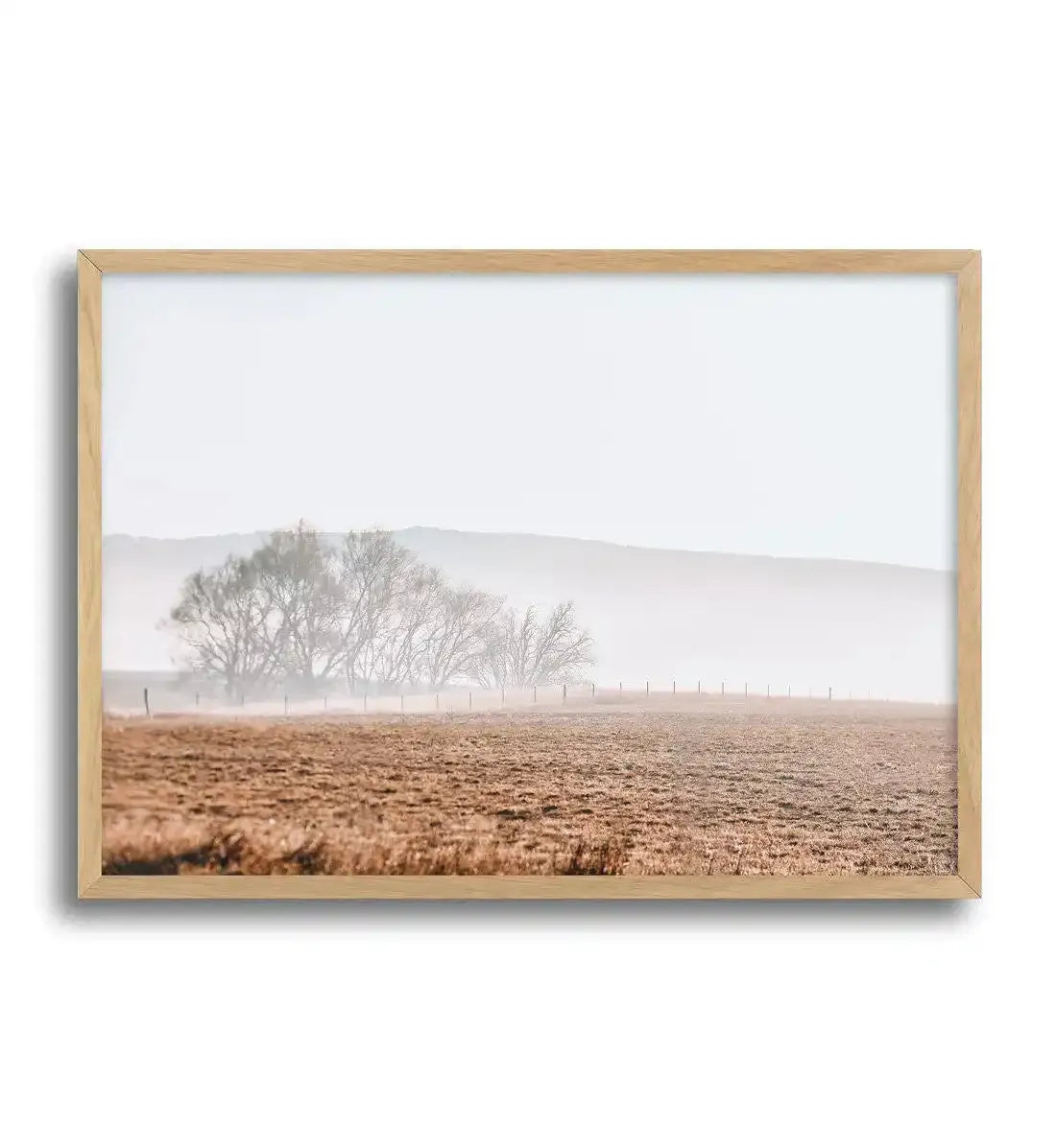 Wandering Fields Art Print-PRINT-Olive et Oriel-Olive et Oriel-A3 | 11.7" x 16.5" | 29.7 x 42 cm-Oak-With White Border-Buy-Australian-Art-Prints-Online-with-Olive-et-Oriel-Your-Artwork-Specialists-Austrailia-Decorate-With-Coastal-Photo-Wall-Art-Prints-From-Our-Beach-House-Artwork-Collection-Fine-Poster-and-Framed-Artwork