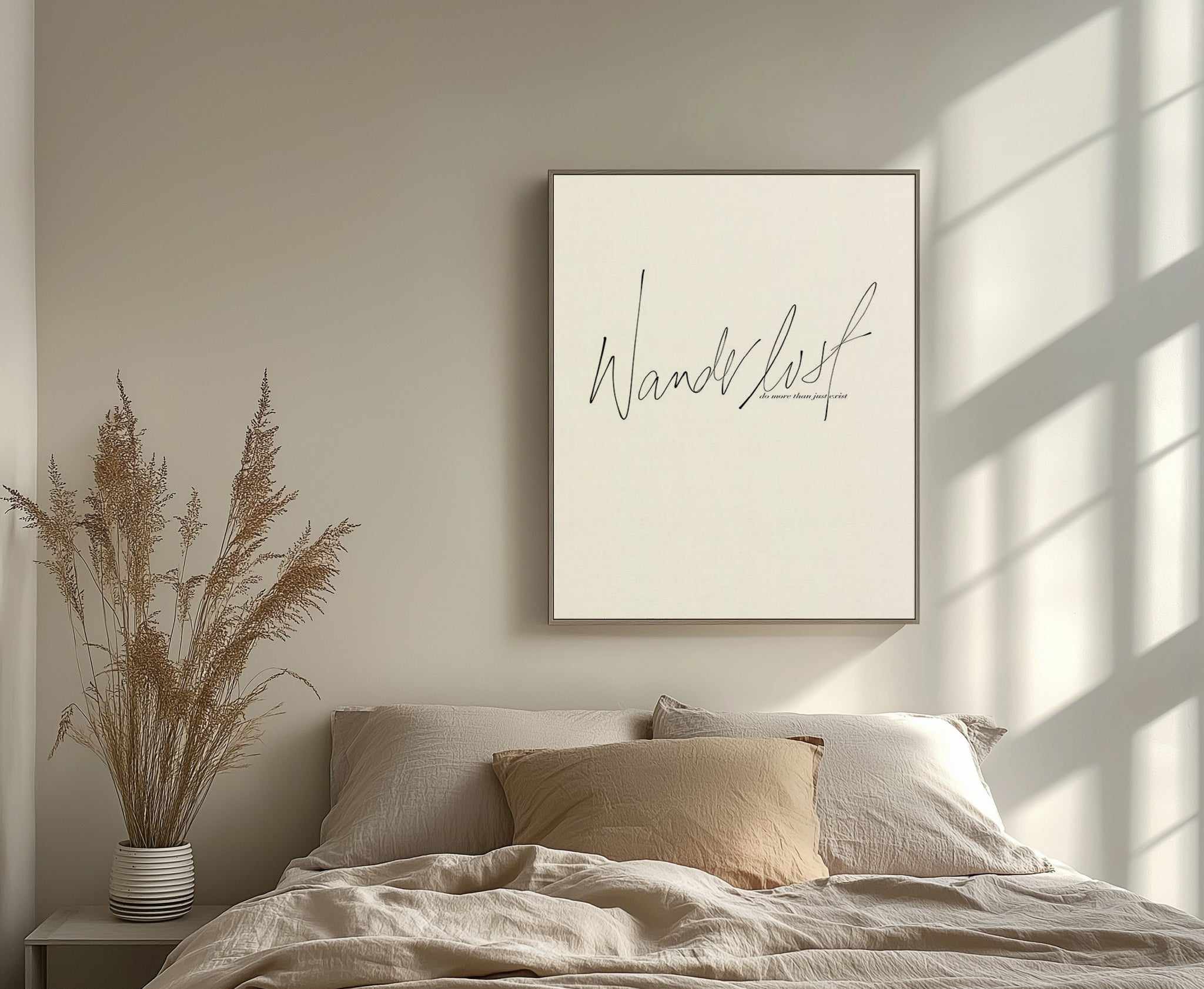 Wanderlust | Framed Canvas Art Print