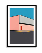 Warehouse Illustration By Rosi Feist | Art Print