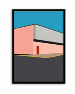 Warehouse Illustration By Rosi Feist | Art Print
