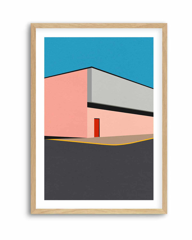 Warehouse Illustration By Rosi Feist | Art Print