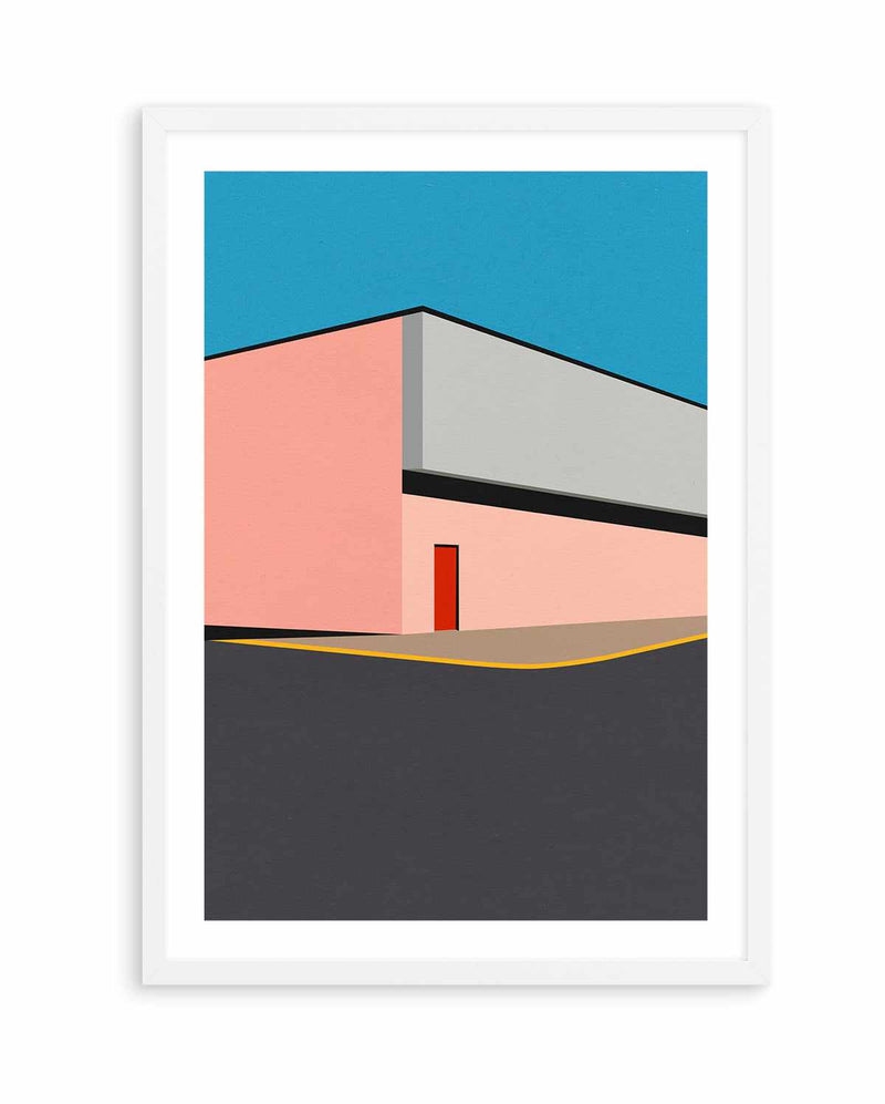 Warehouse Illustration By Rosi Feist | Art Print