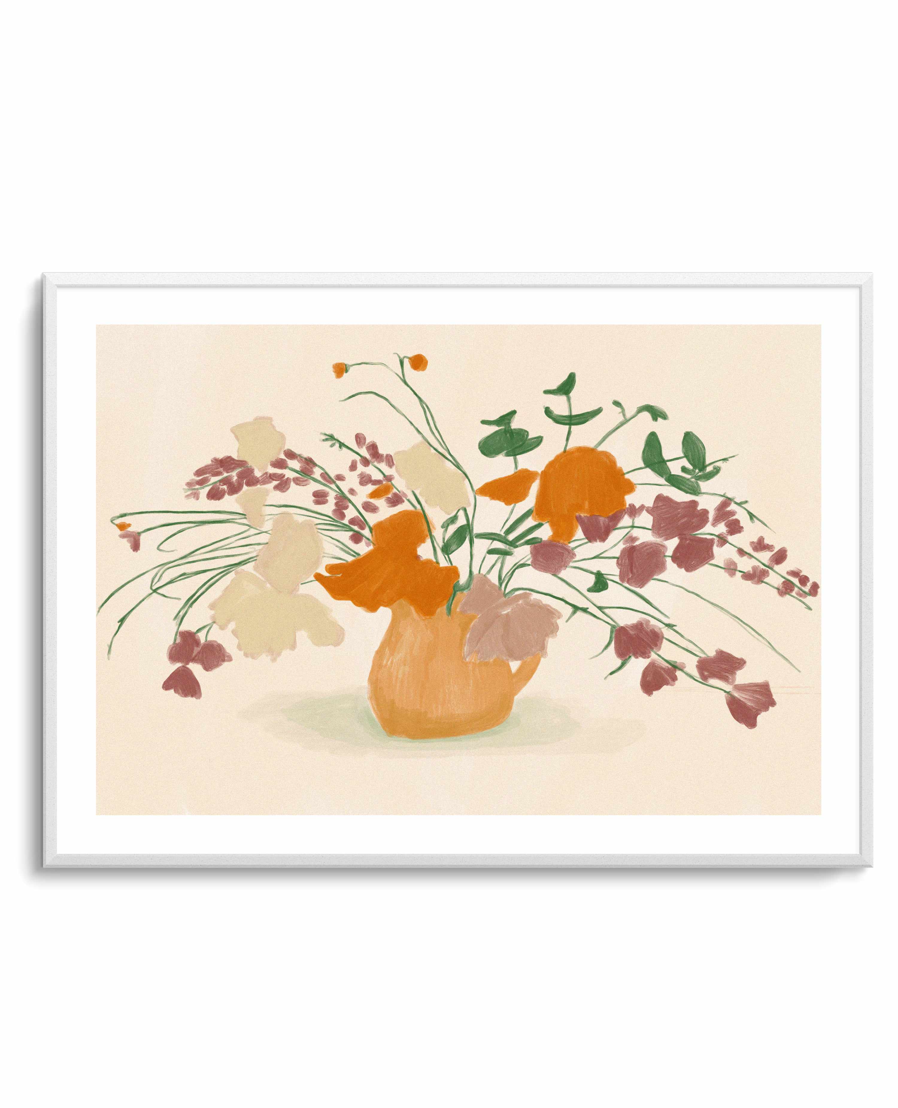 Warm Blooms by Jenny Liz Rome | Art Print