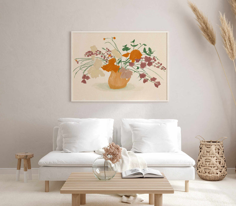 Warm Blooms by Jenny Liz Rome | Art Print